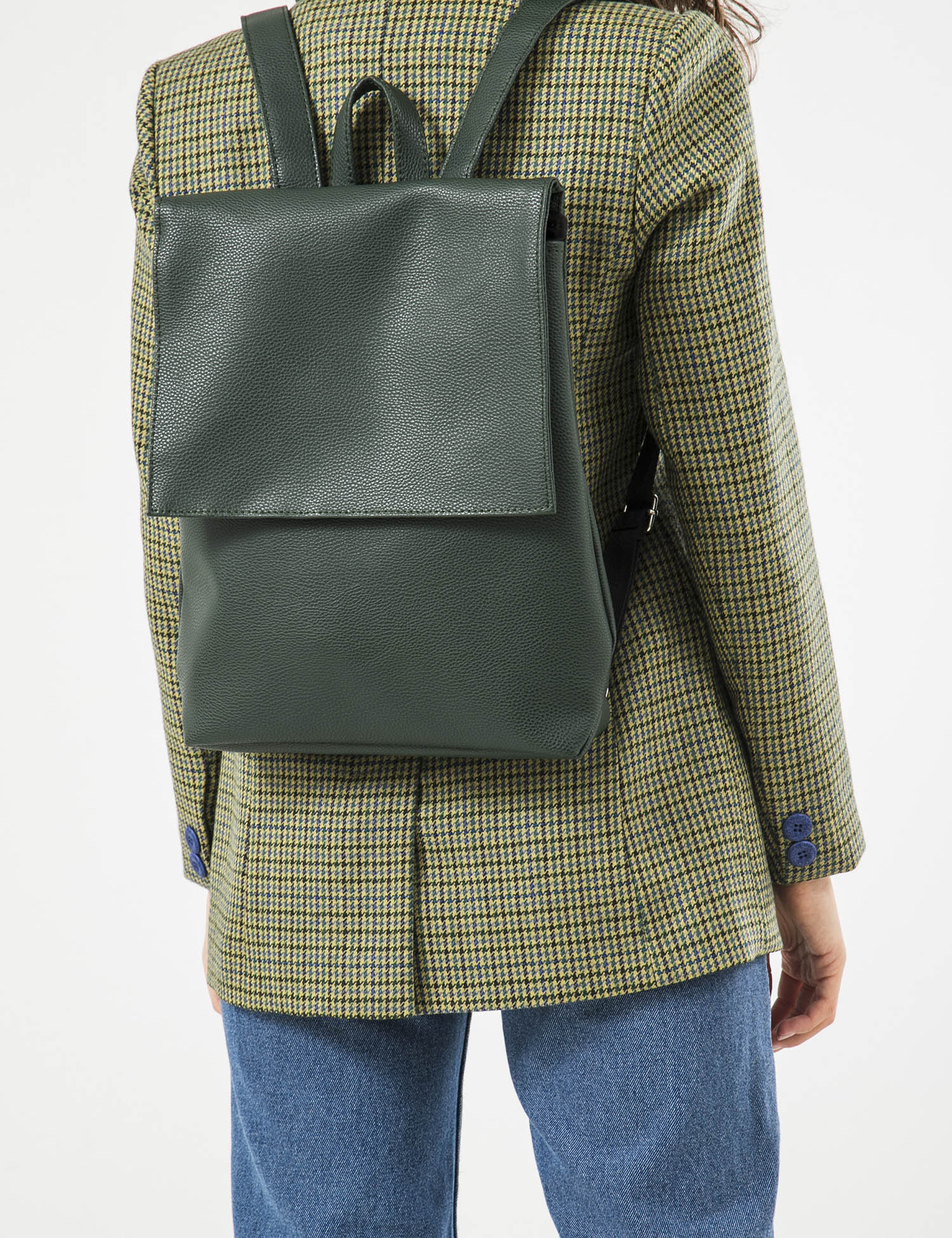 Картинка Жіночий зелений рюкзак