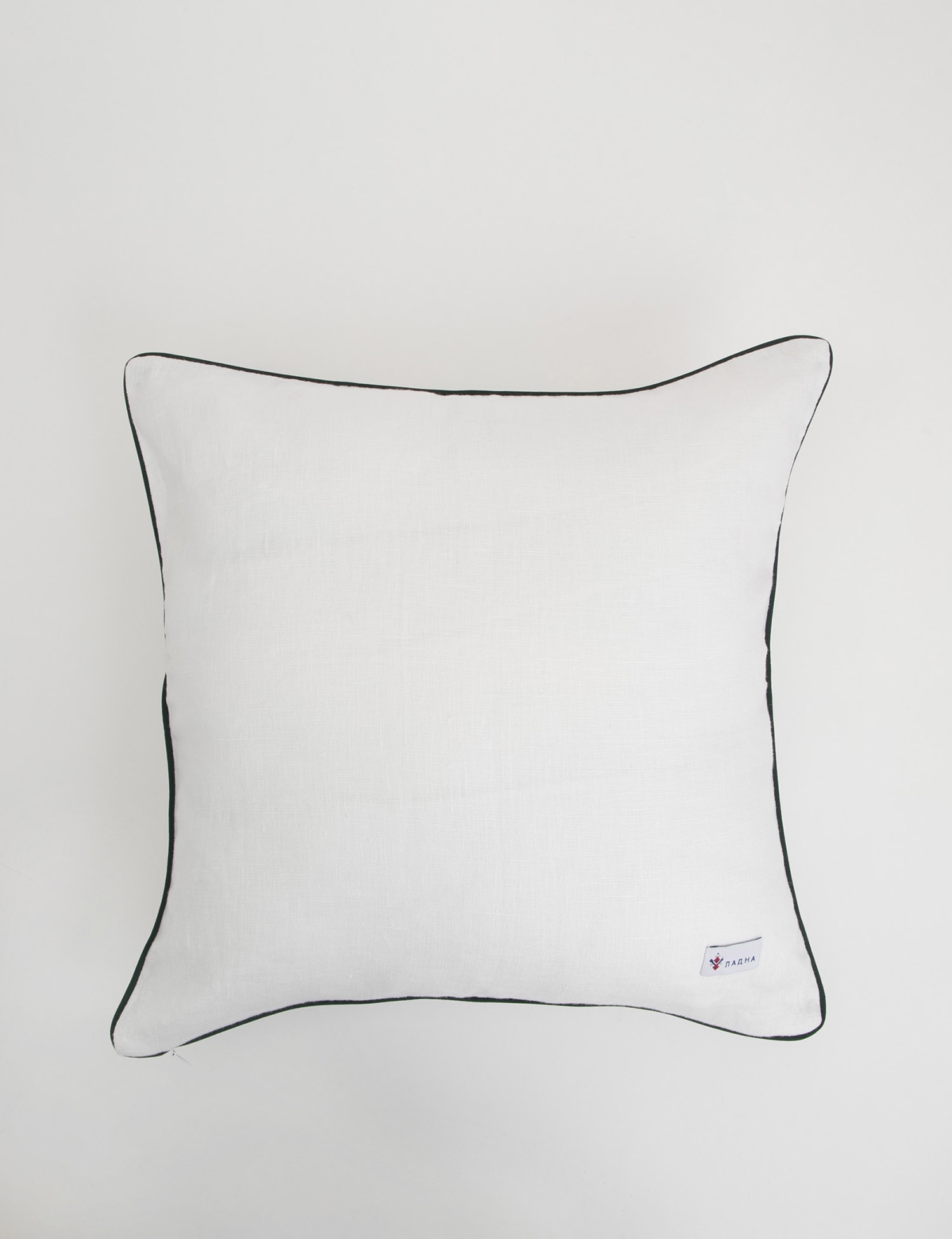 Картинка Біла лляна подушка