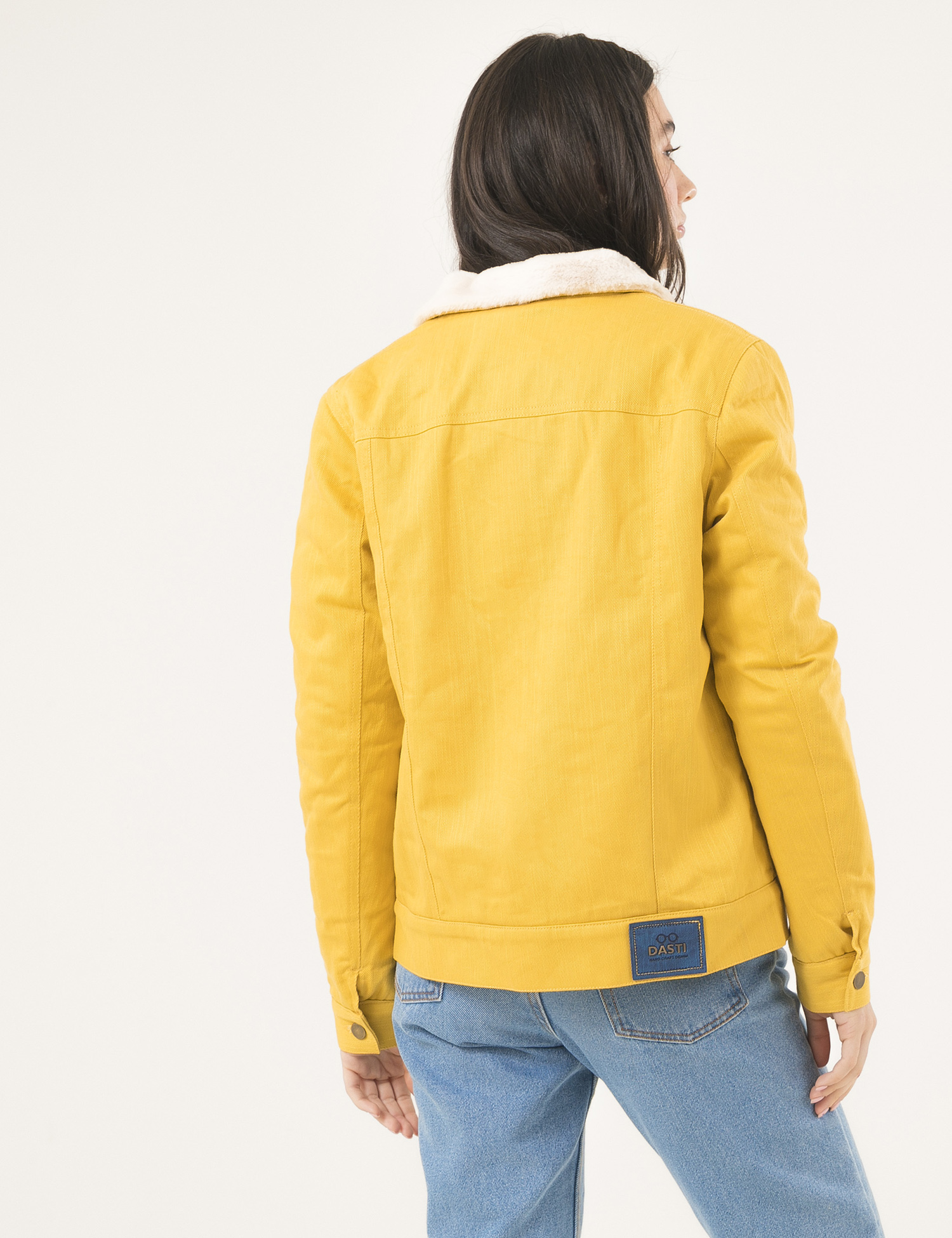 Картинка Жіноча жовта куртка