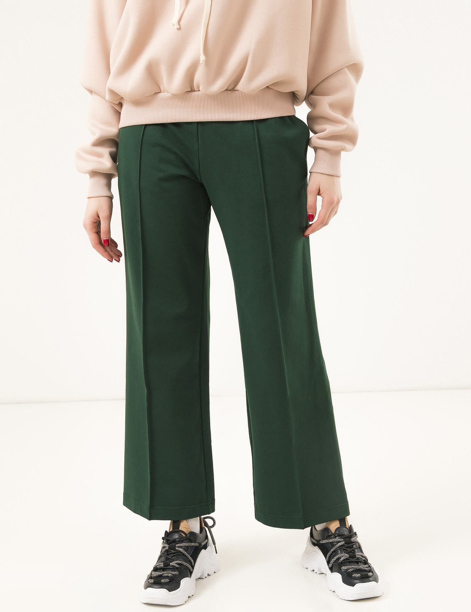Картинка Жіночі зелені штани