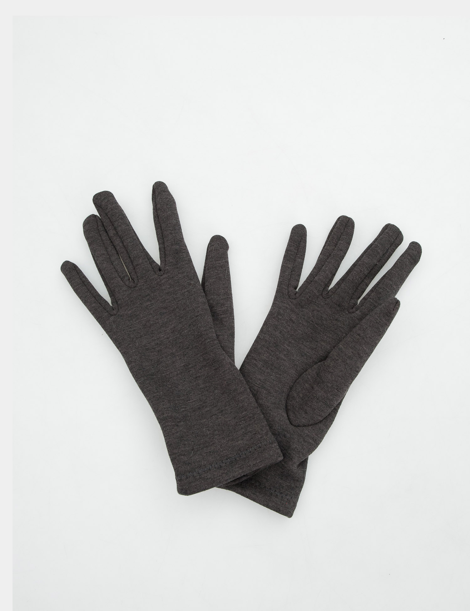 Картинка Жіночі темно-сірі рукавички