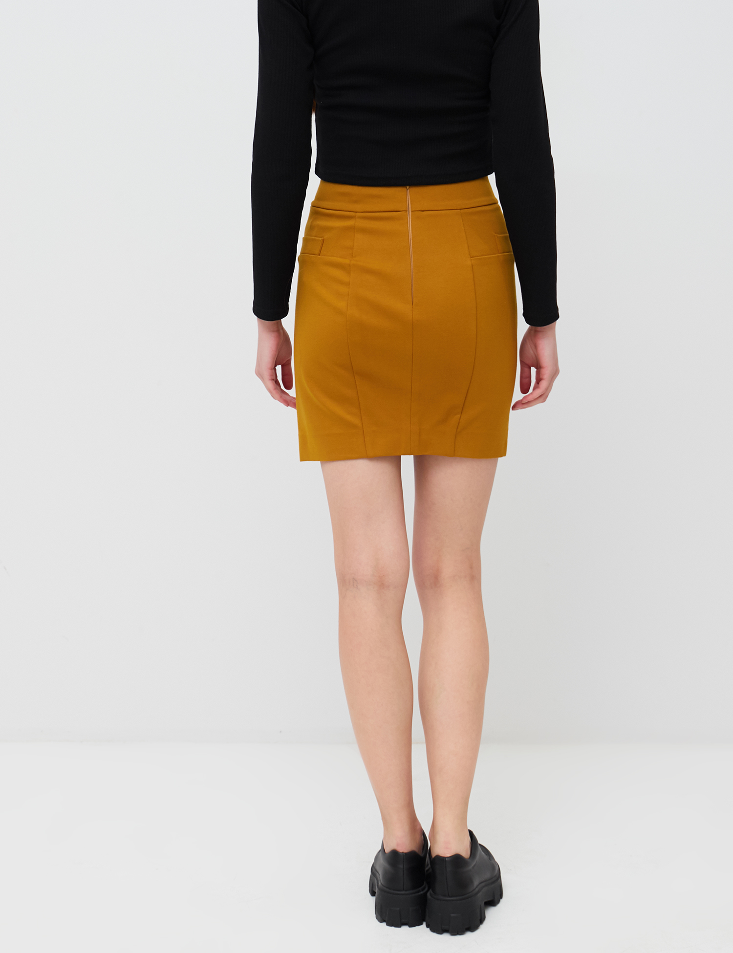 Картинка Жовта міні-спідниця