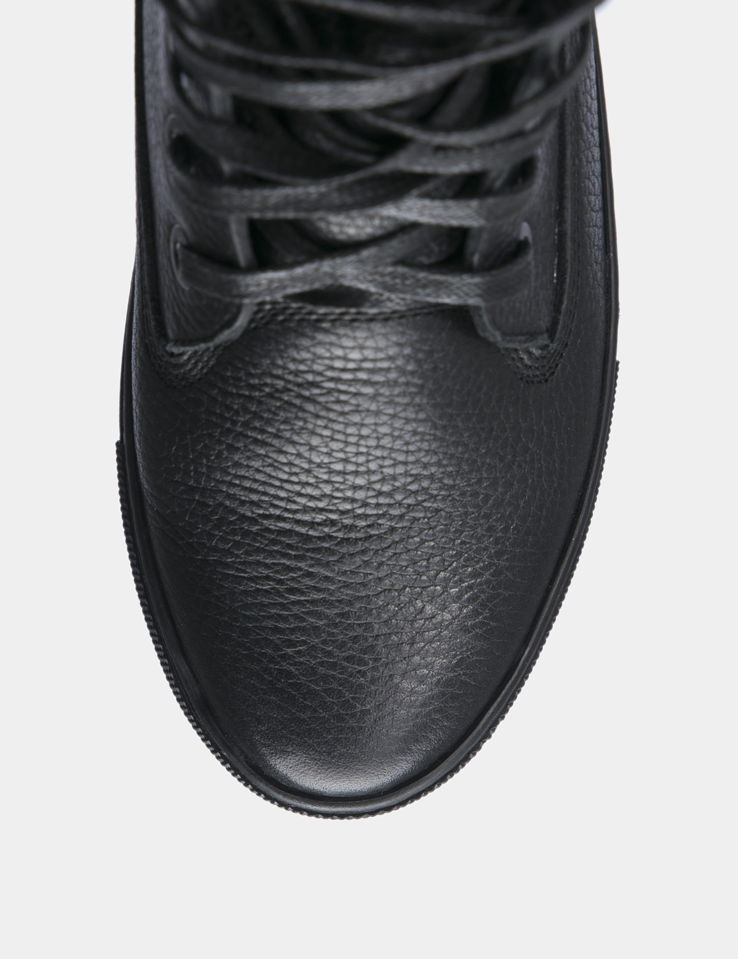 Картинка Жіночі чорні шкіряні черевики