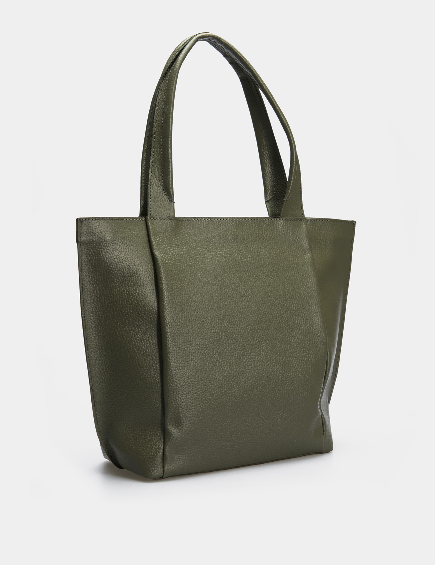 Картинка Жіноча світло-зелена шкіряна сумка