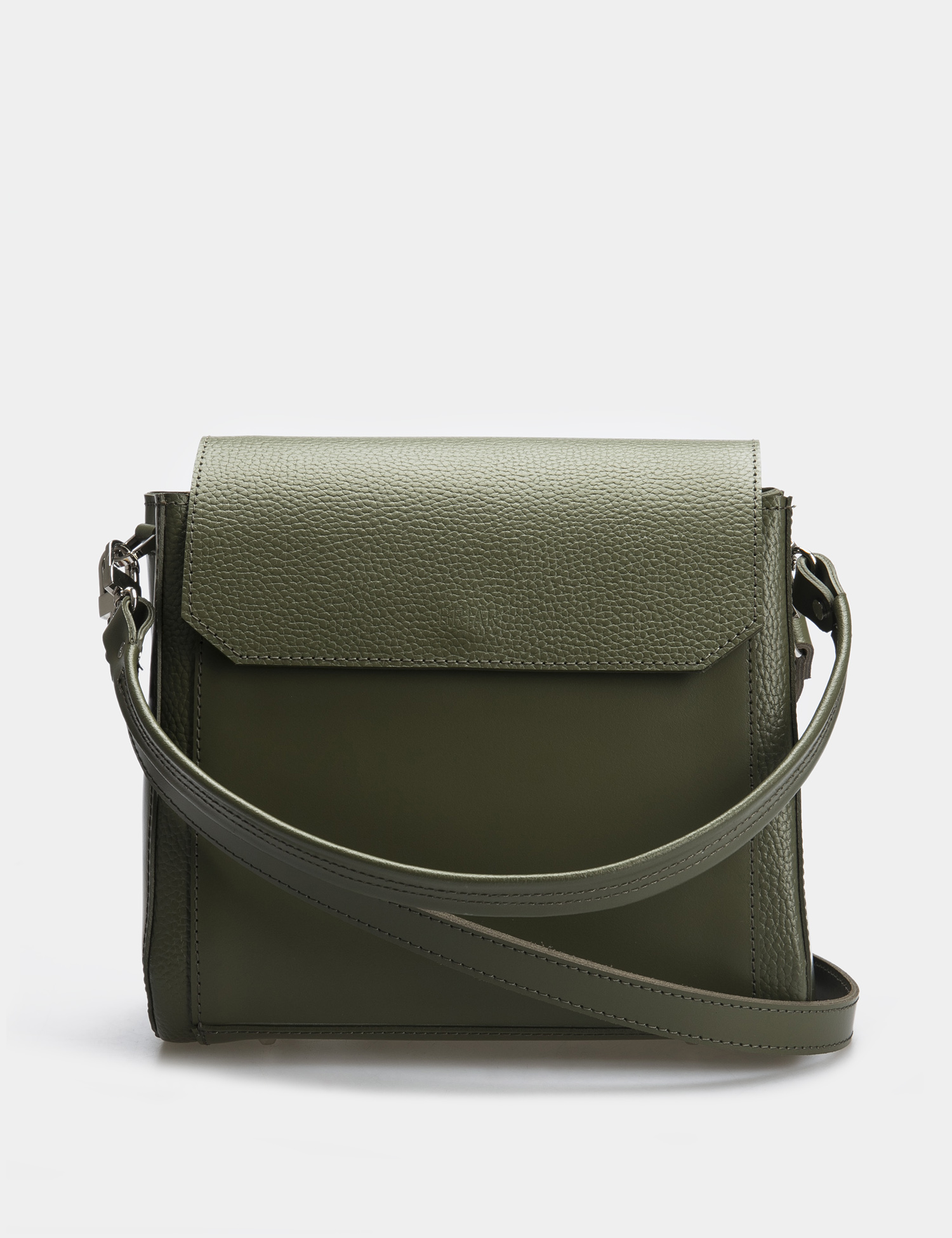 Картинка Жіноча світло-зелена шкіряна сумка