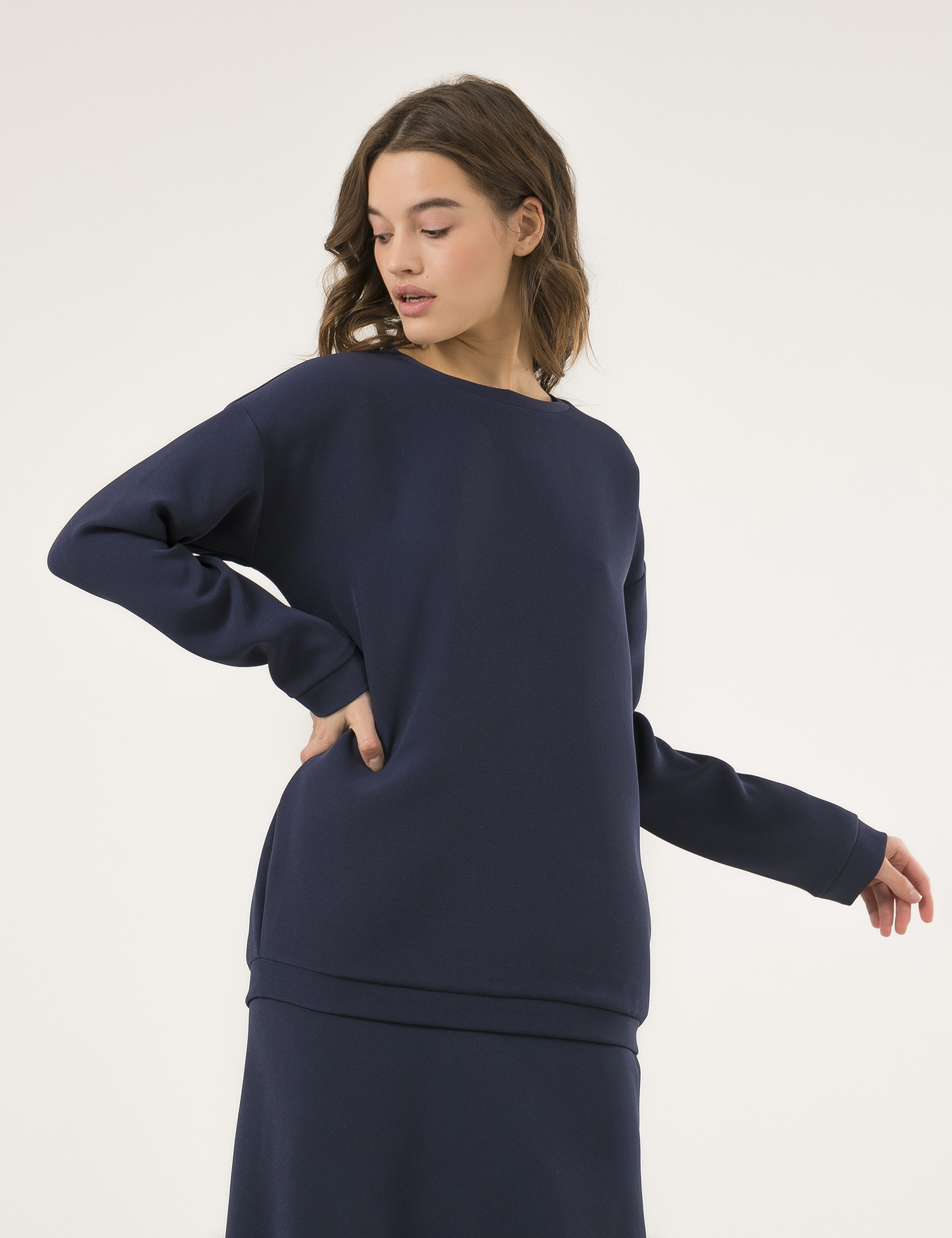 Картинка Жіноча синя кофта