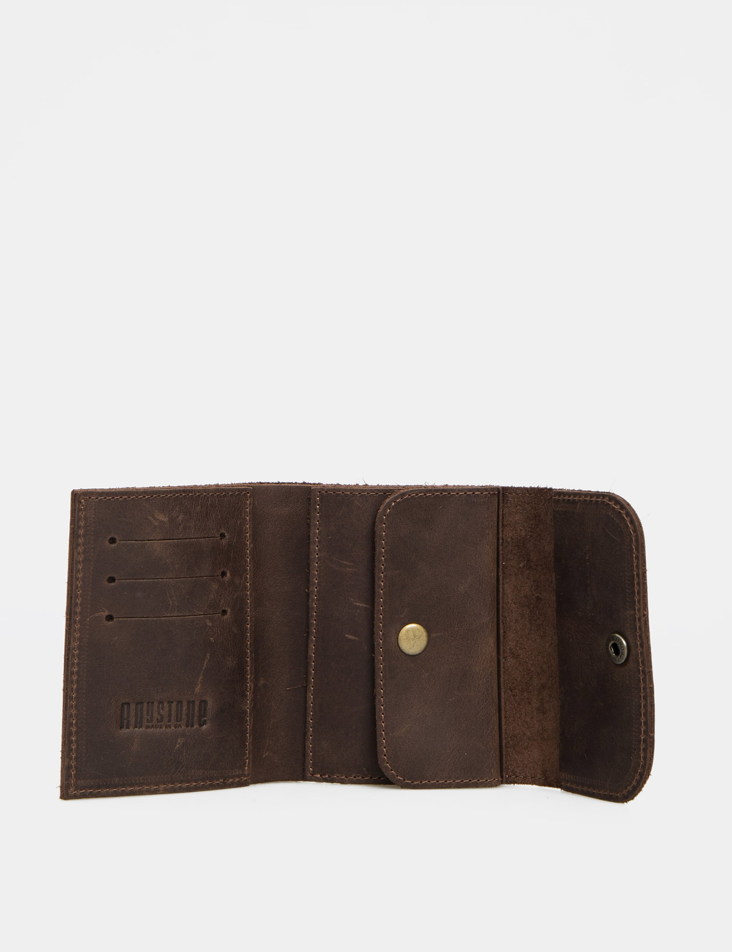 Image Коричневий шкіряний гаманець
