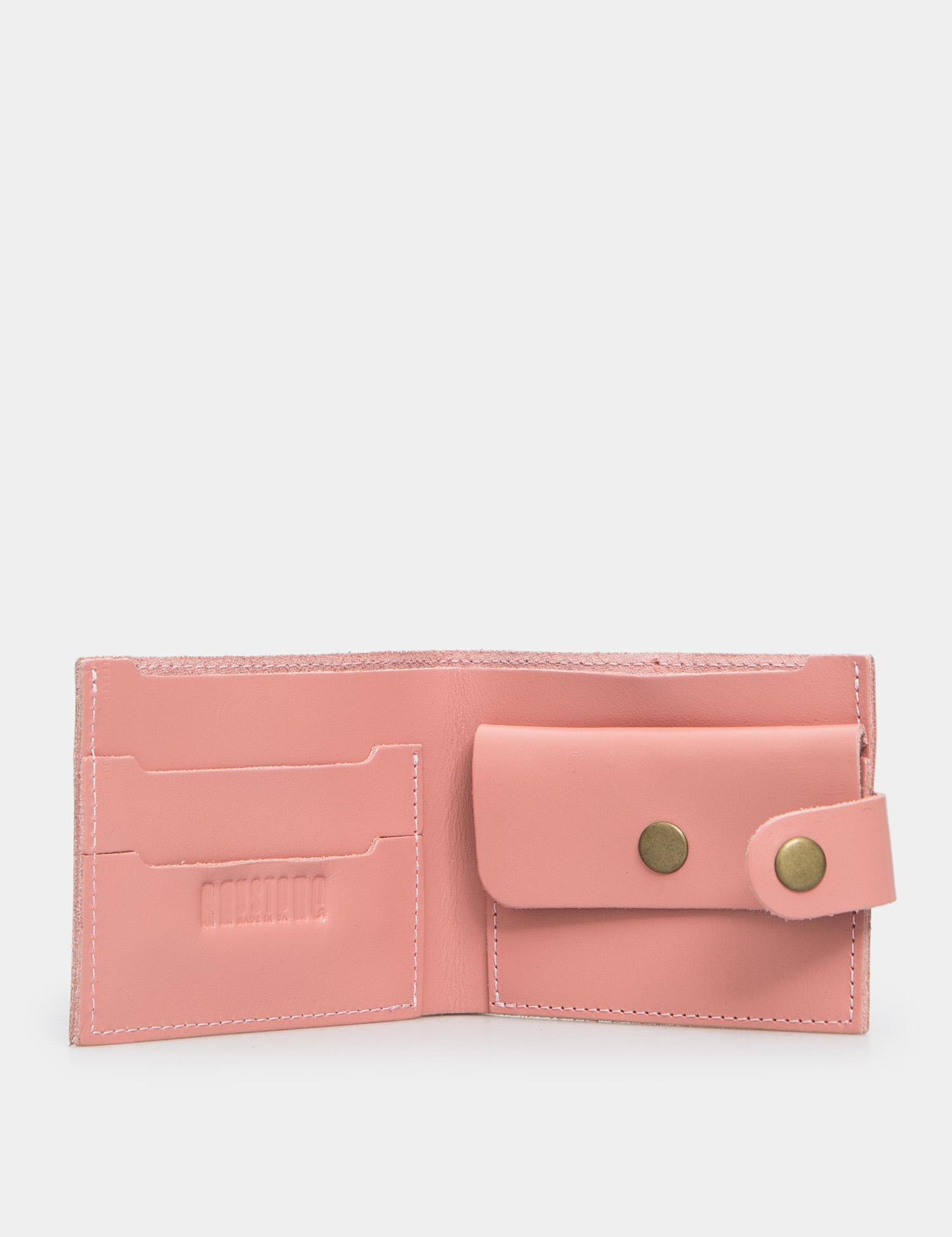 Image Рожевий шкіряний гаманець