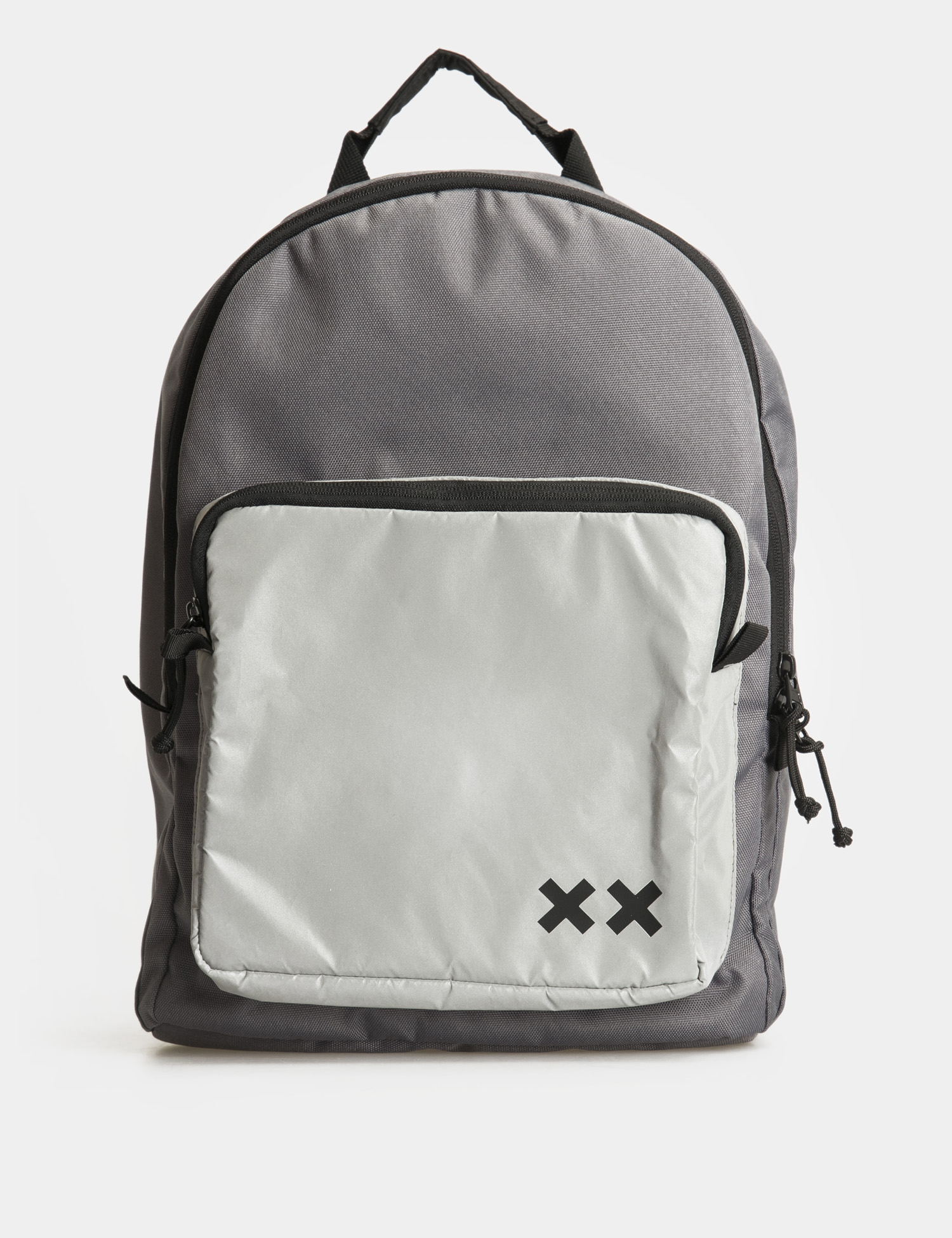 Картинка Темно-сірий рюкзак з рефлективною кишенею