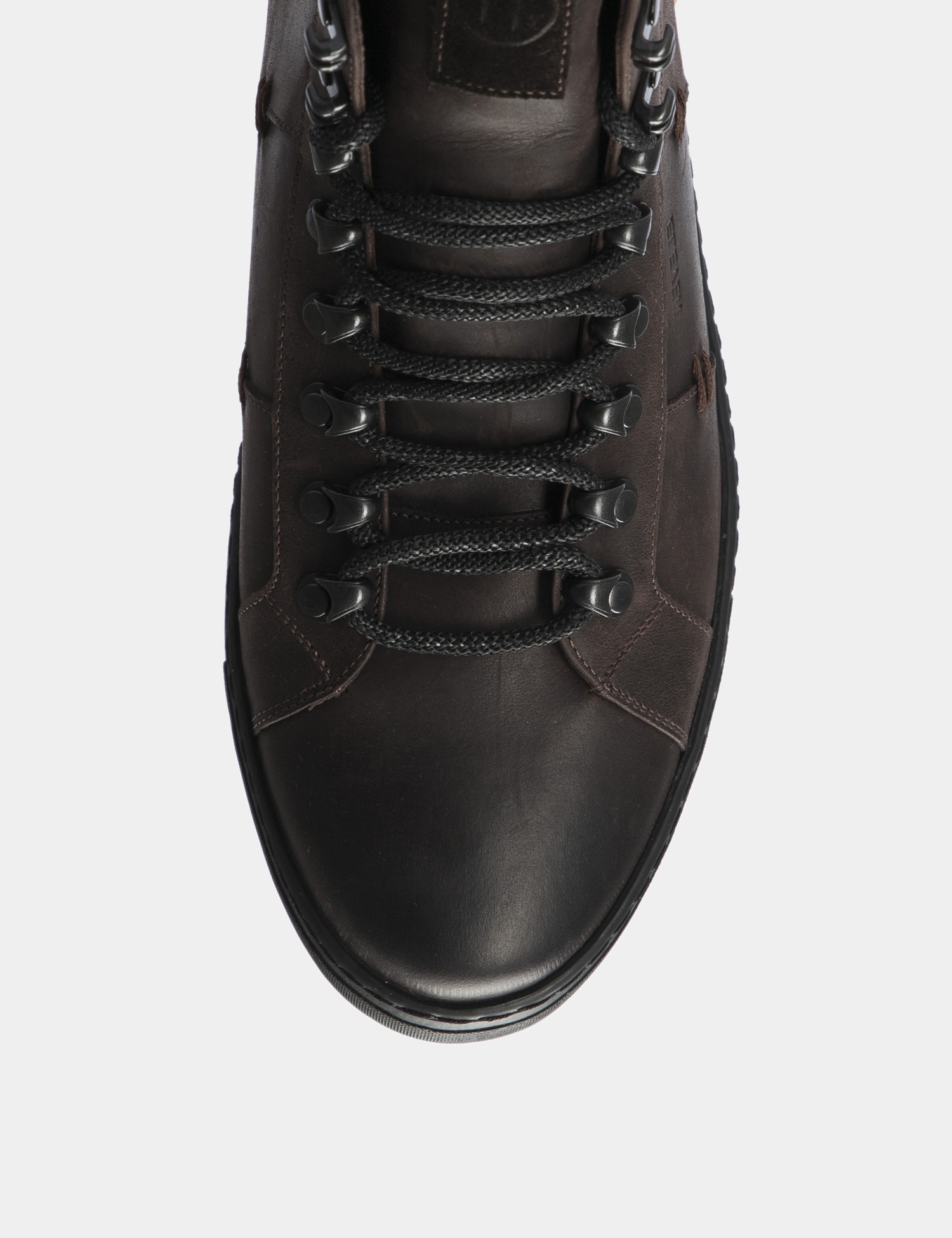 Картинка Чоловічі темно-коричневі шкіряні черевики