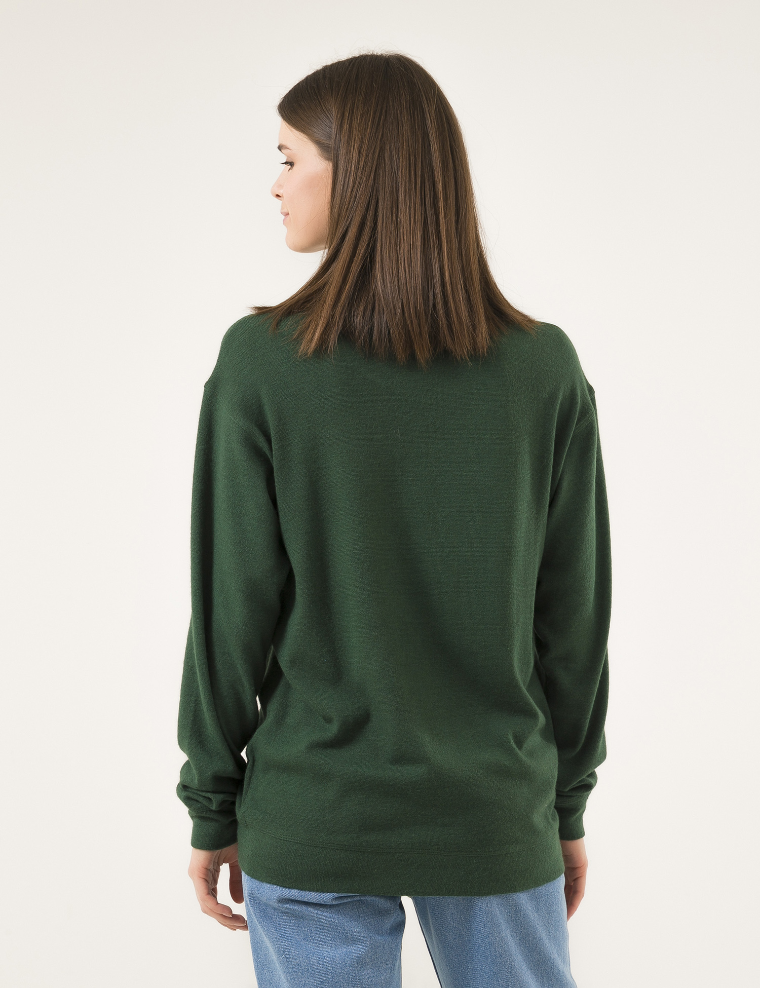 Картинка Жіночий зелений светр