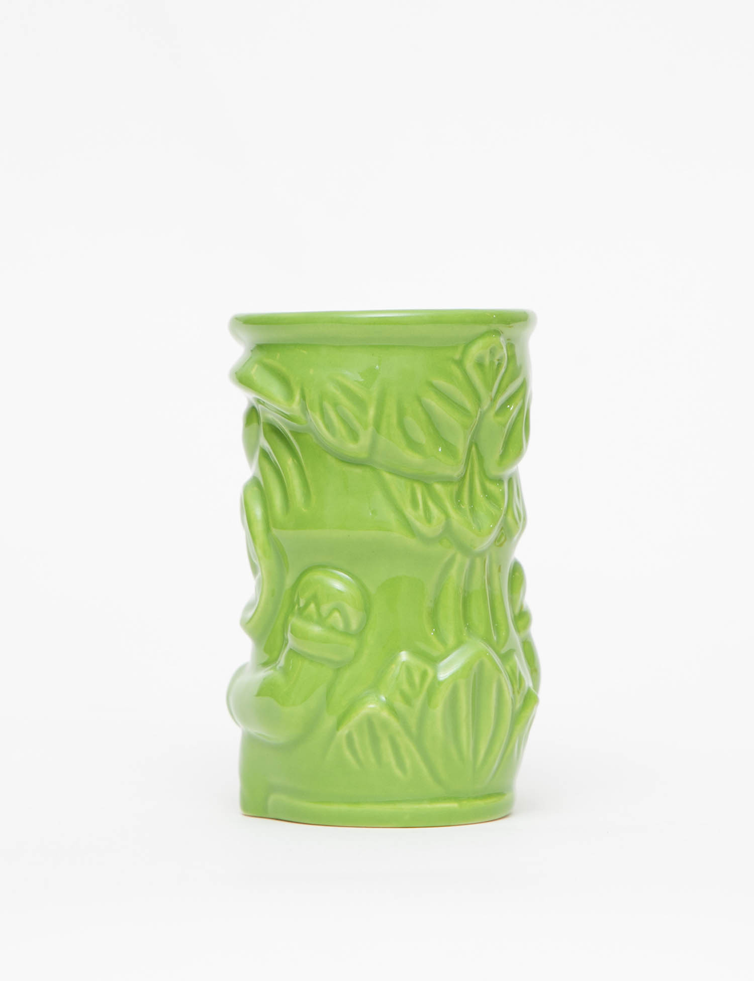 Картинка Зелена керамічна склянка