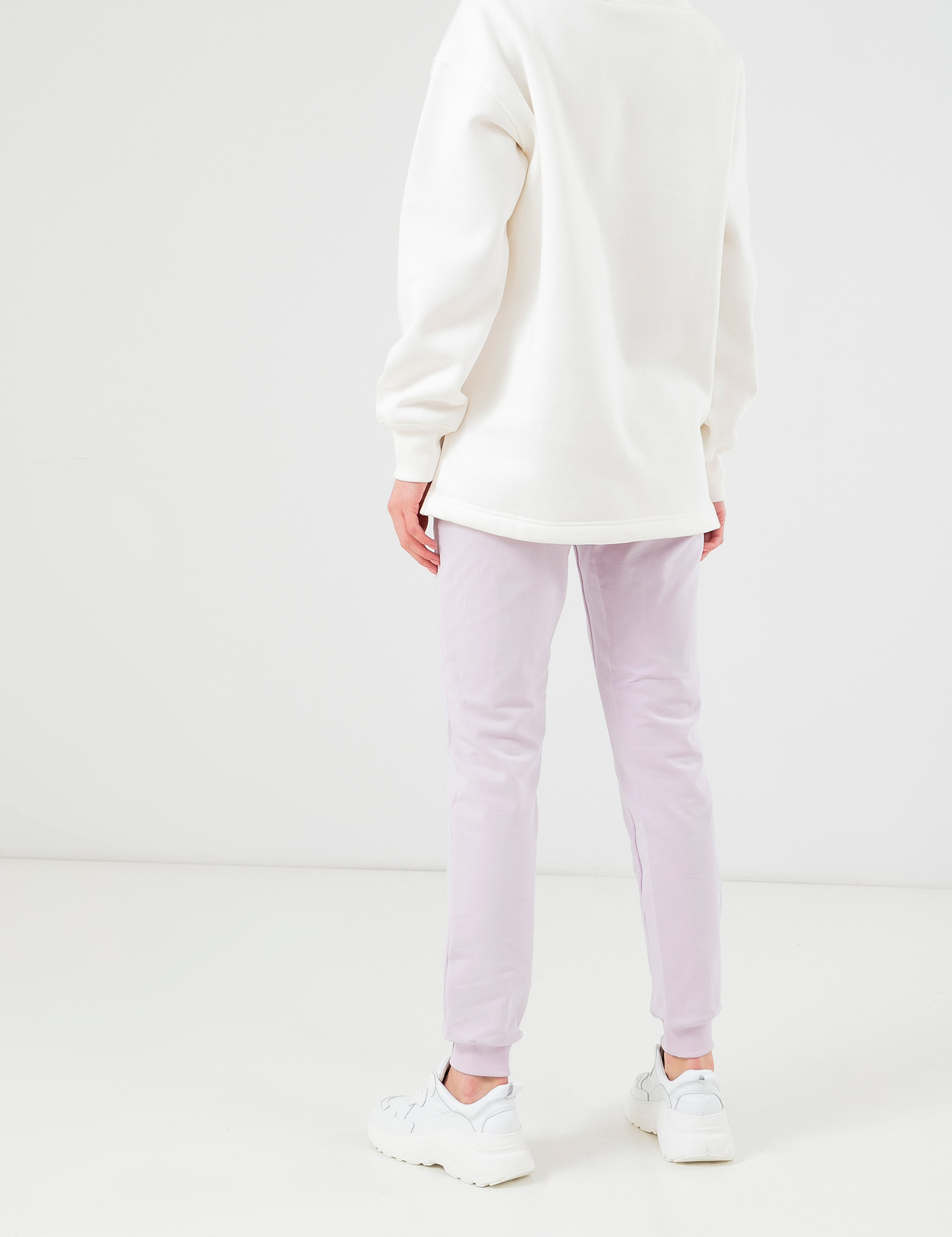 Картинка Жіночі світло-фіолетові штани