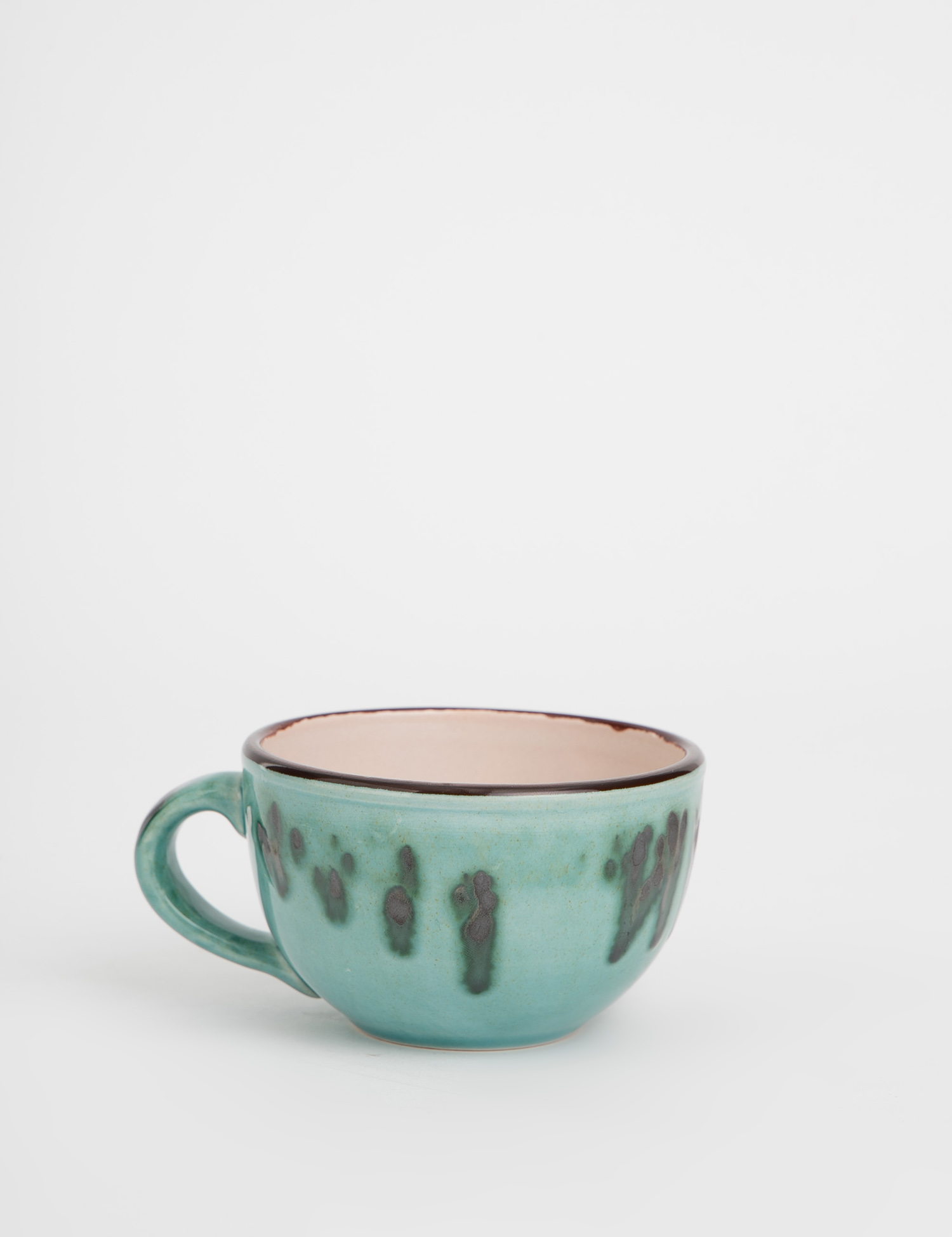 Картинка Зелена керамічна чашка