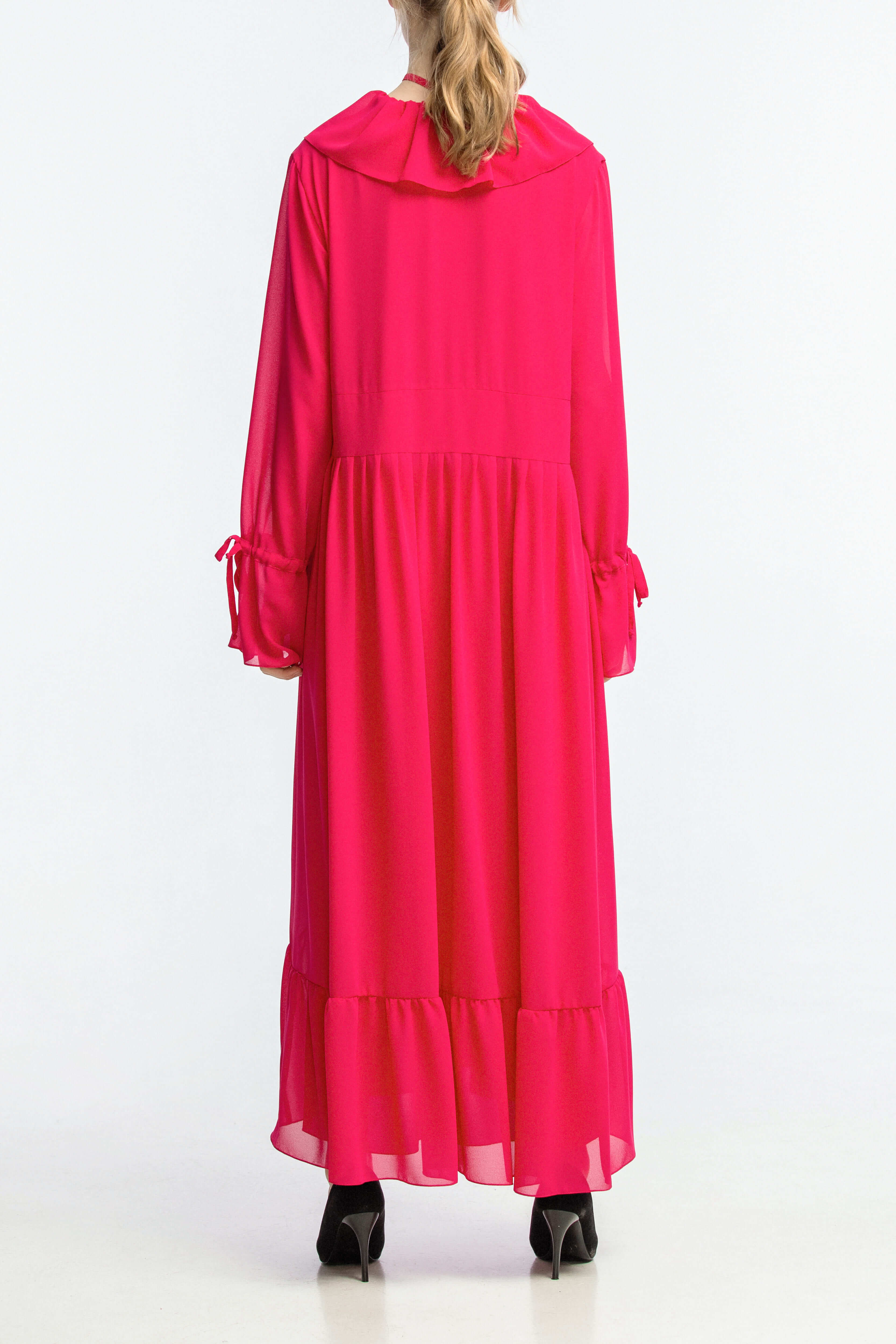Картинка Рожева довга сукня
