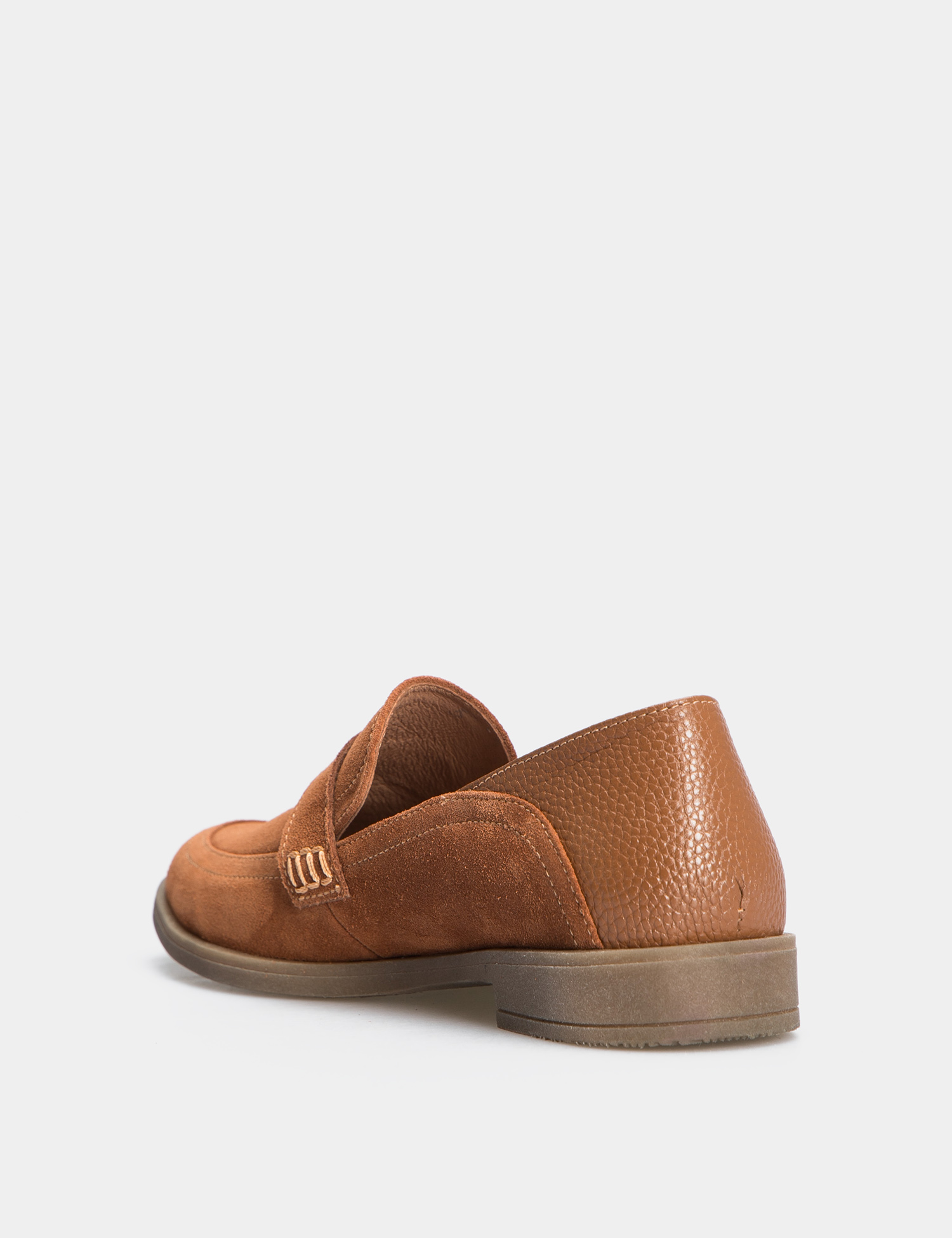 Картинка Жіночі коричневі замшеві туфлі