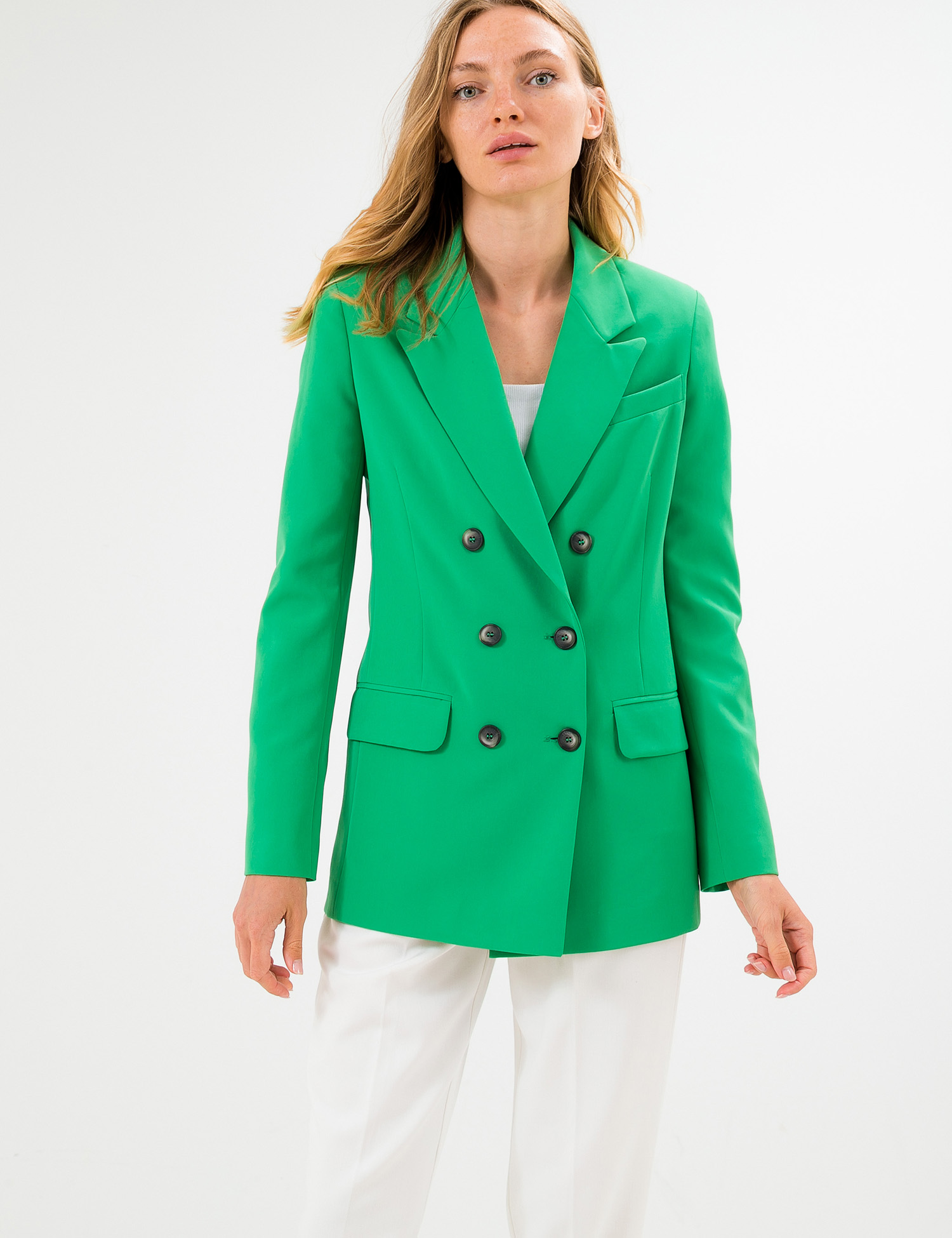 Картинка Жіночий зелений піджак