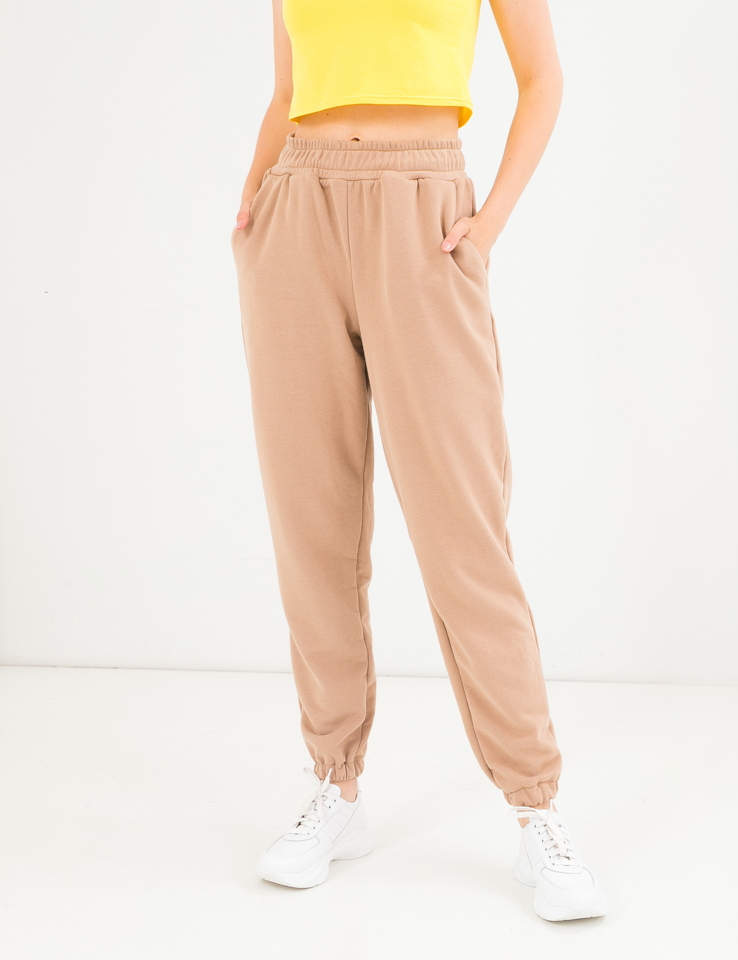 Картинка Жіночі коричневі спортивні штани