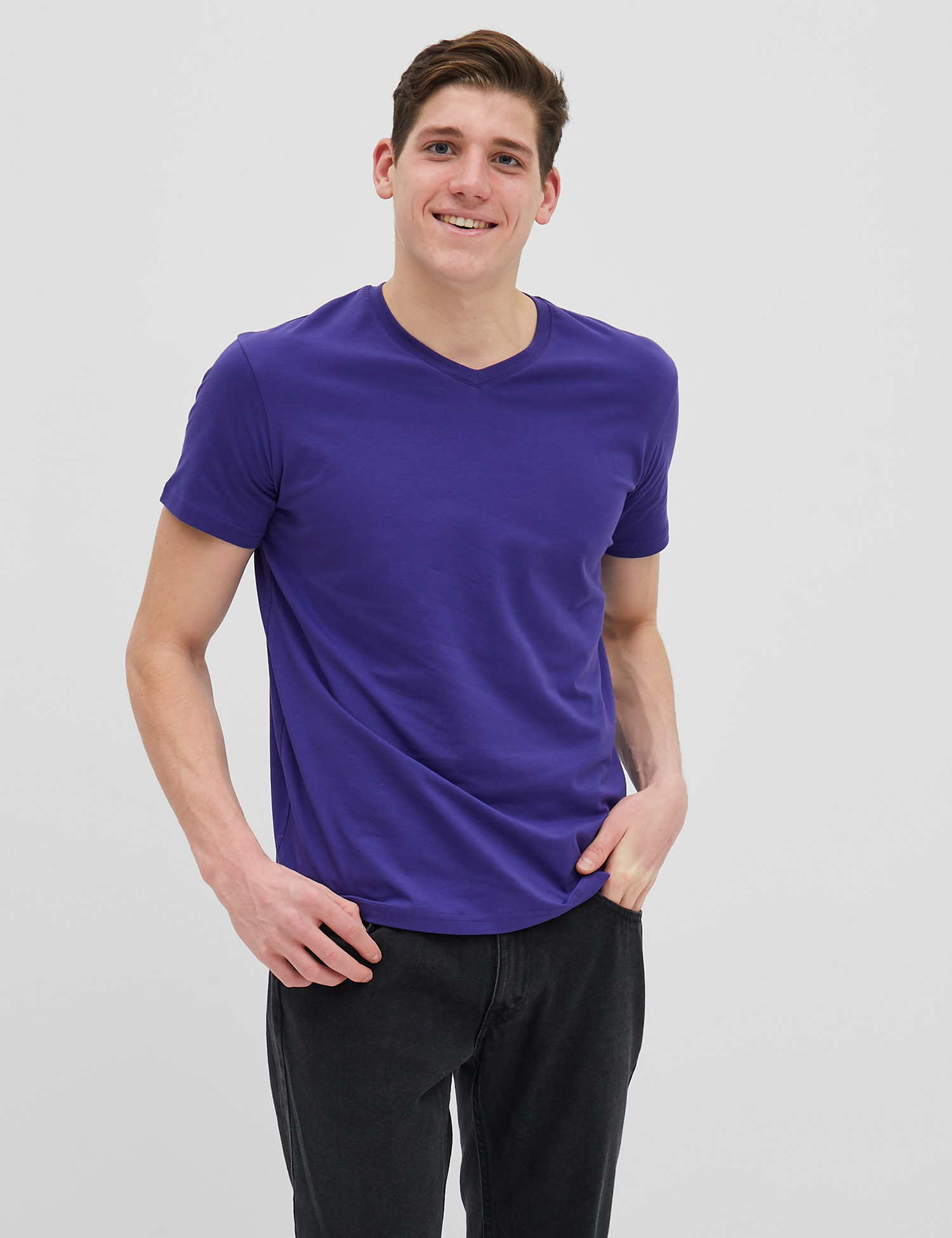 Картинка Чоловіча фіолетова футболка