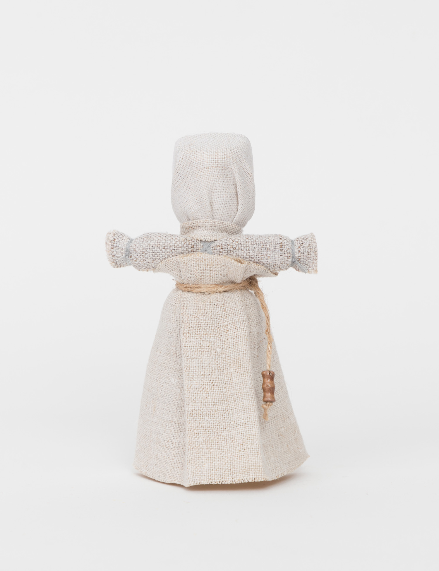 Картинка Лляна лялька-мотанка 20 см