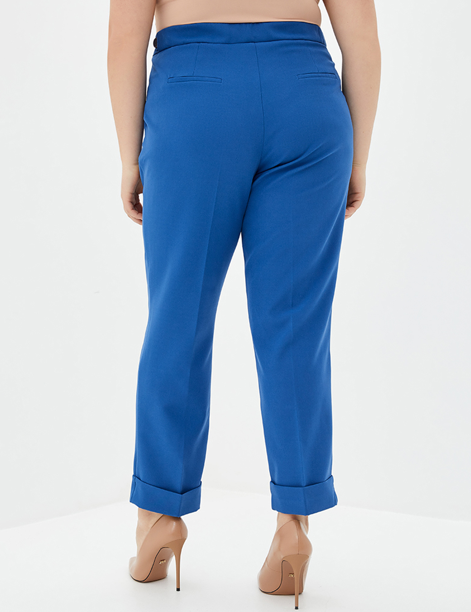 Картинка Жіночі блакитні штани