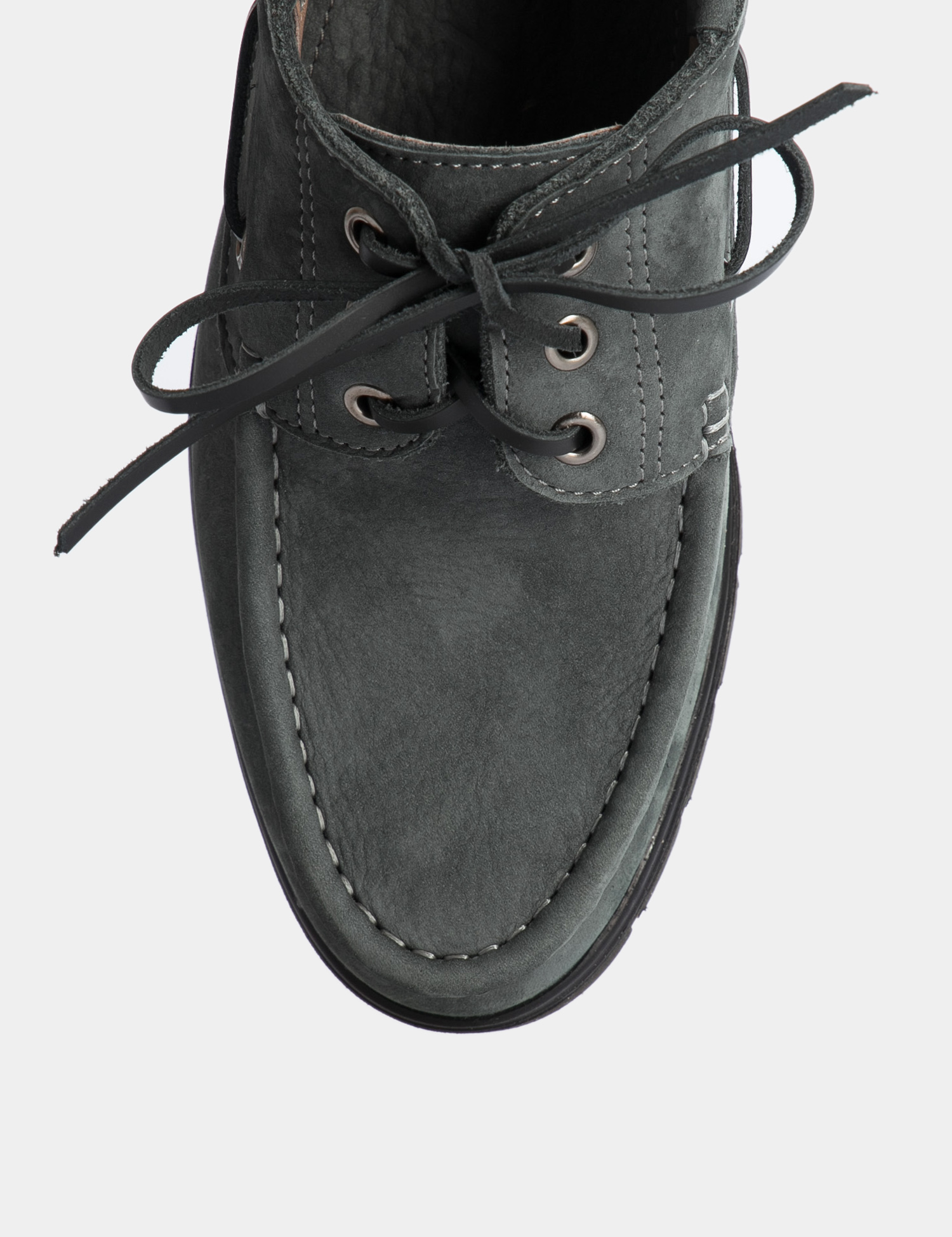 Картинка Туфлі сірі замшеві