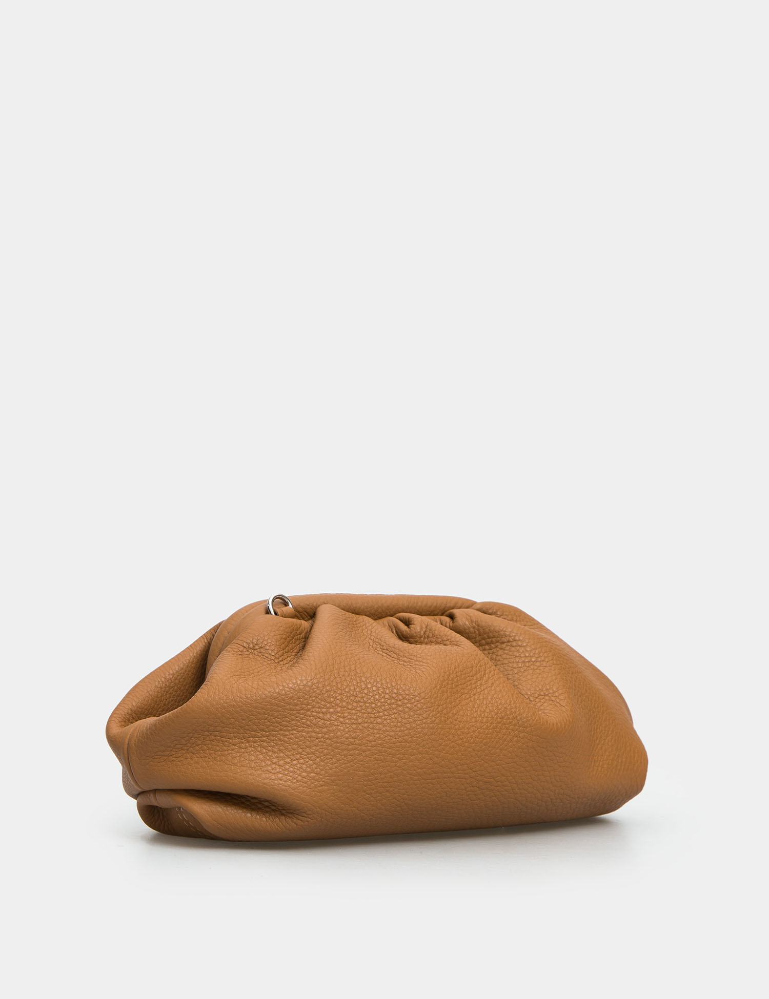 Картинка Жіноча світло-коричнева шкіряна сумка