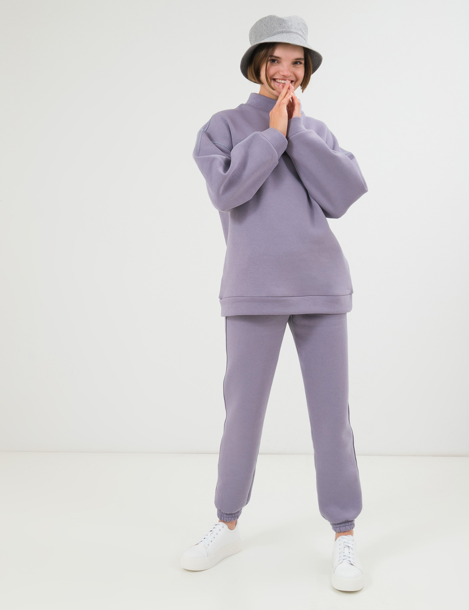 Картинка Жіночий сірий світшот