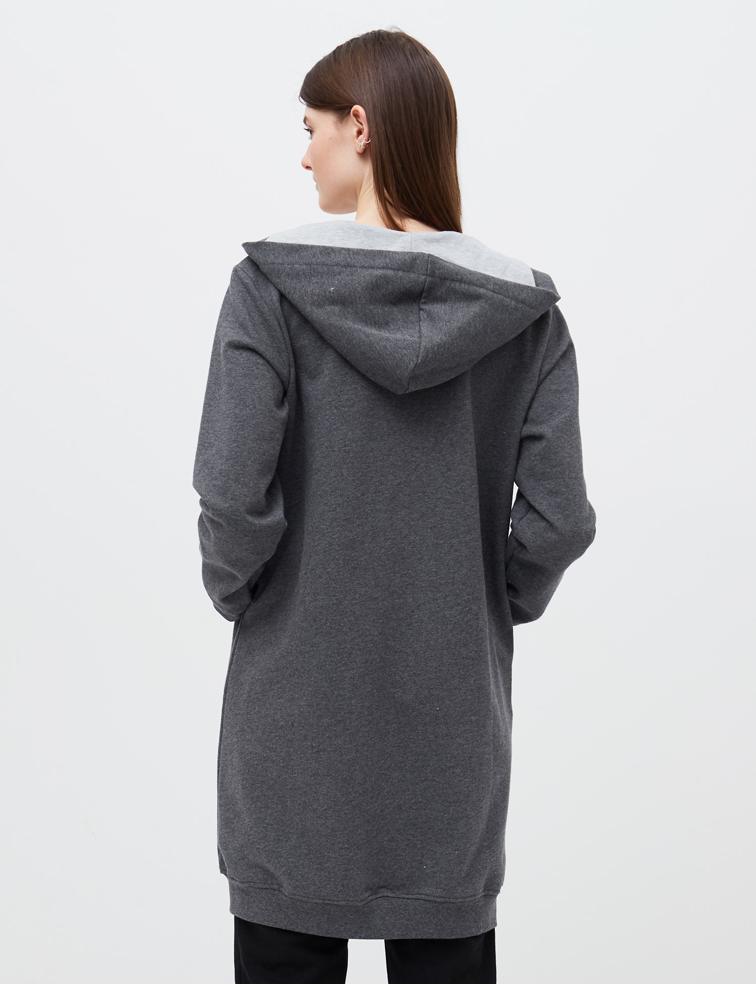 Картинка Жіночий темно-сірий кардиган