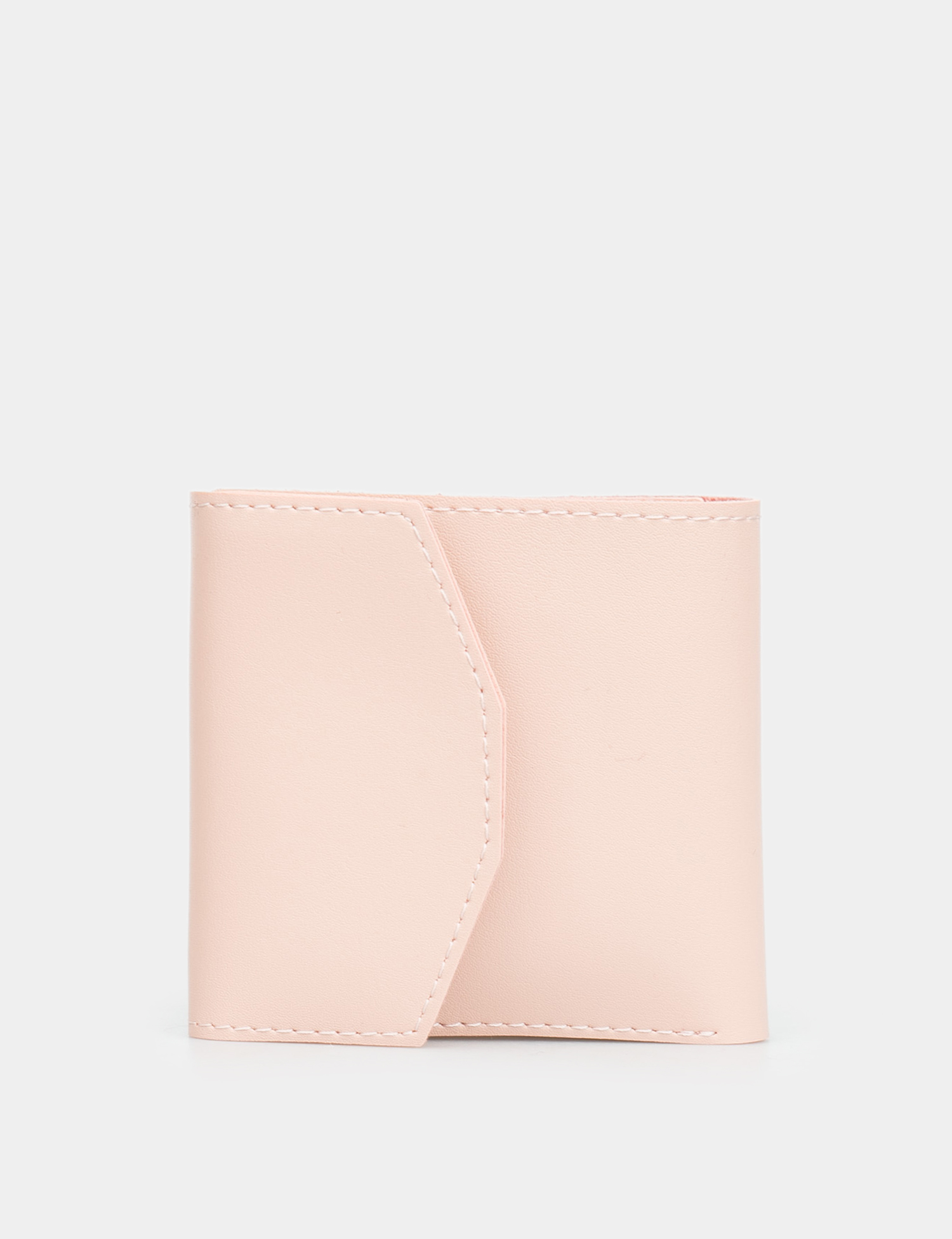 Картинка Жіночий рожевий гаманець з екошкіри
