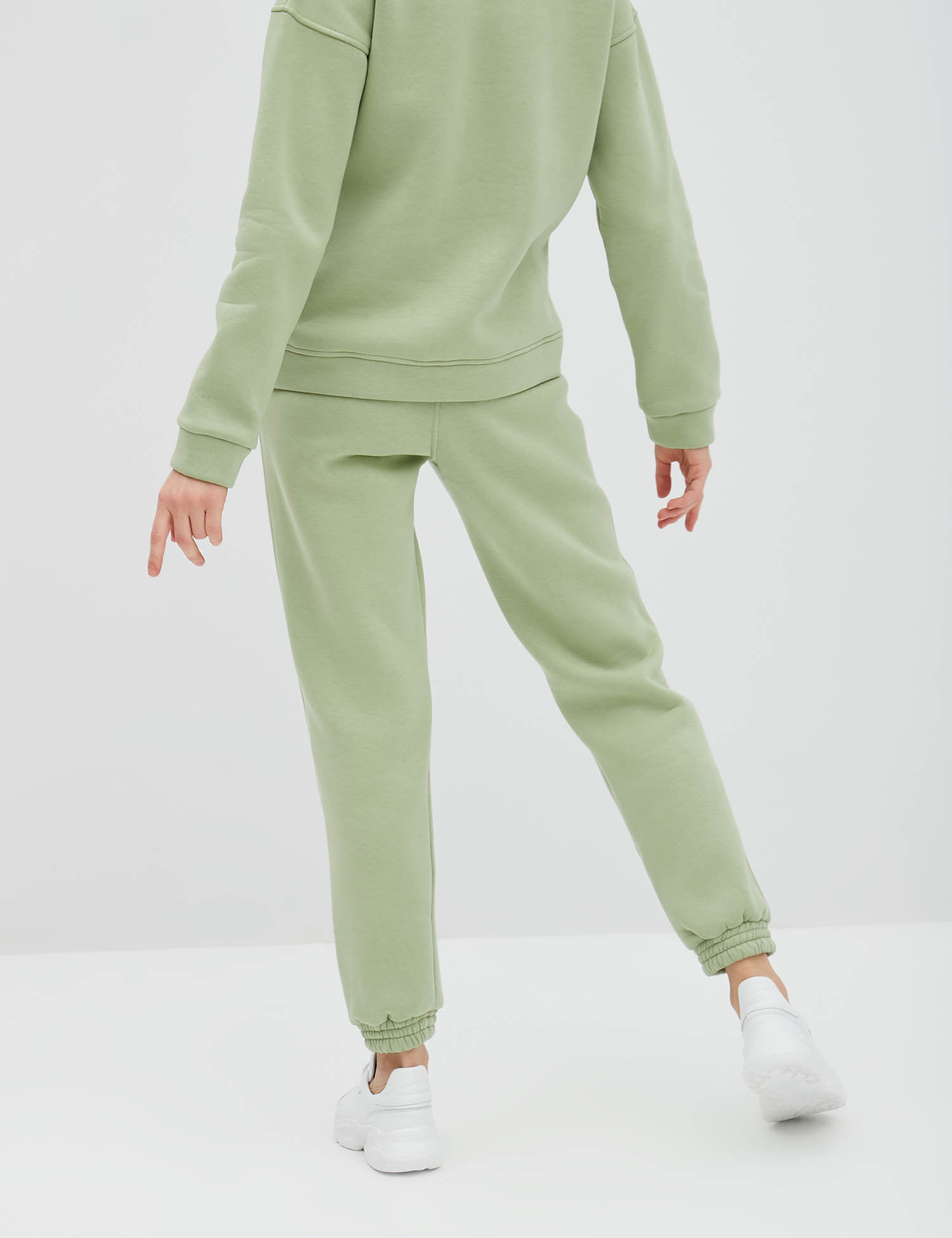 Картинка Жіночі світло-зелені штани