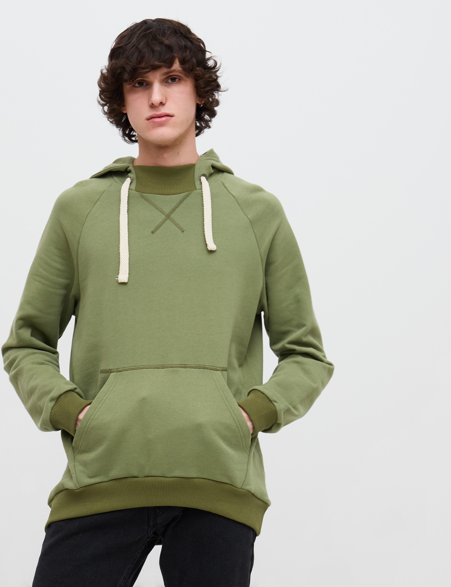 Картинка Чоловіче зелене худі