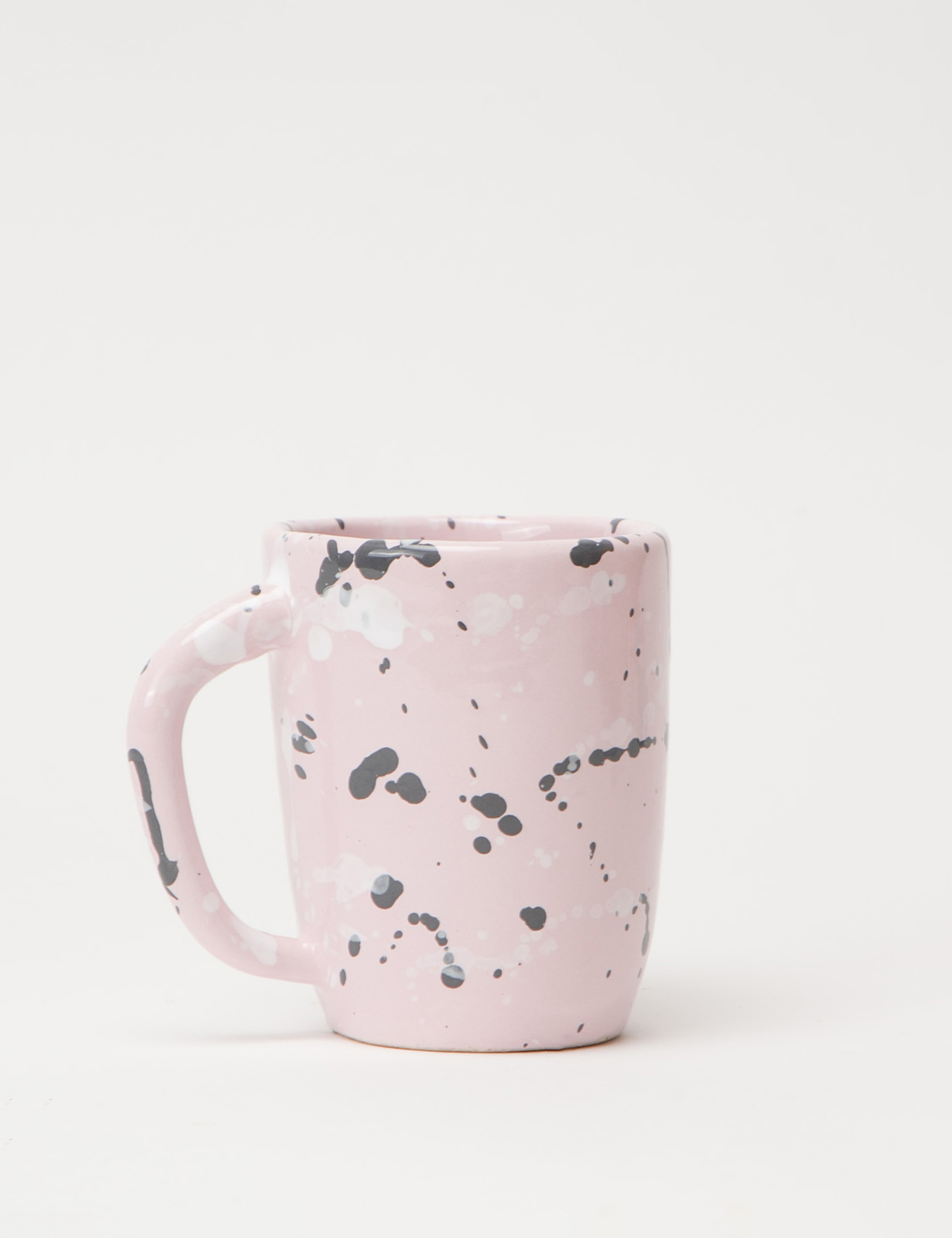 Картинка Рожева керамічна чашка з візерунком 250 мл