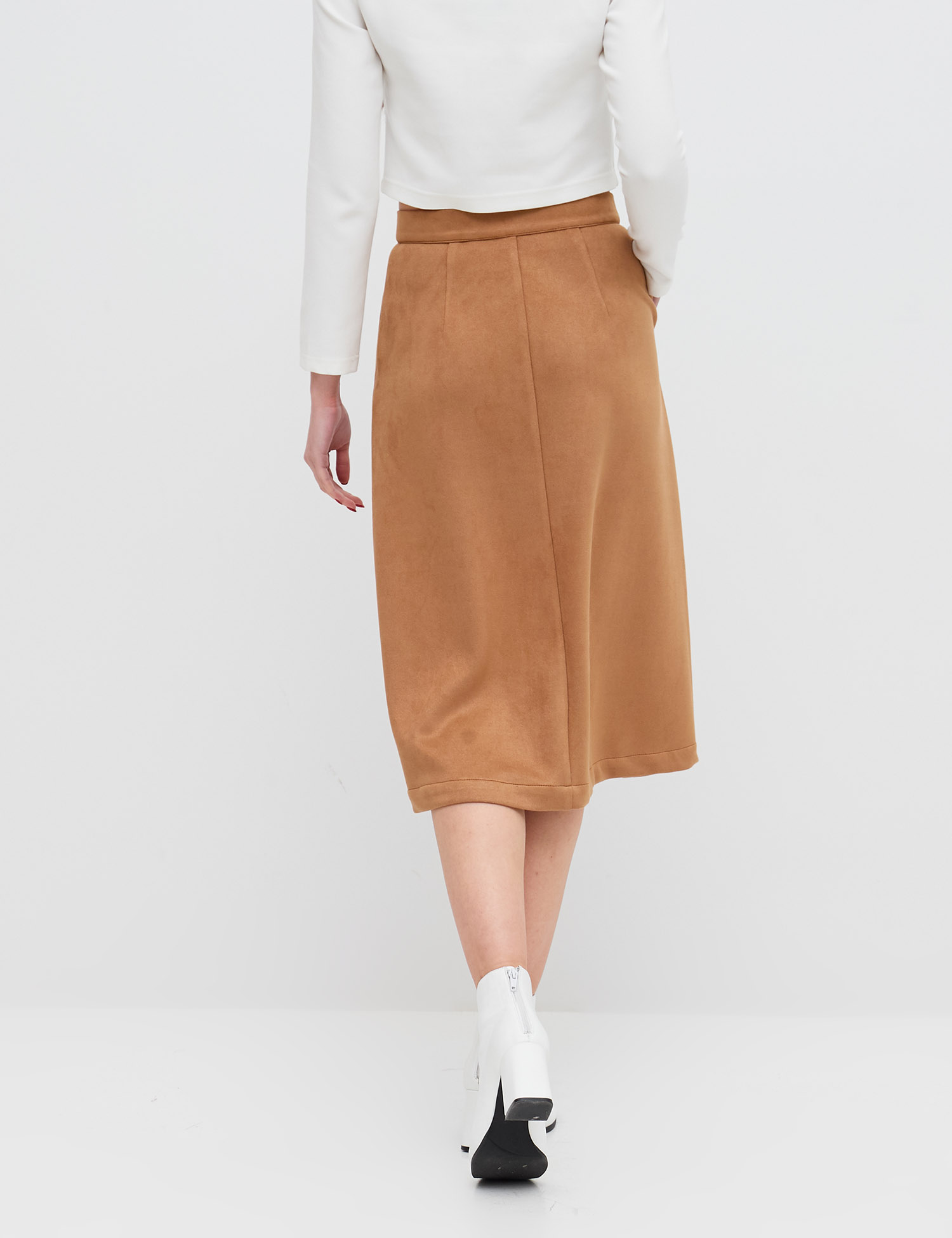 Картинка Світло-коричнева спідниця