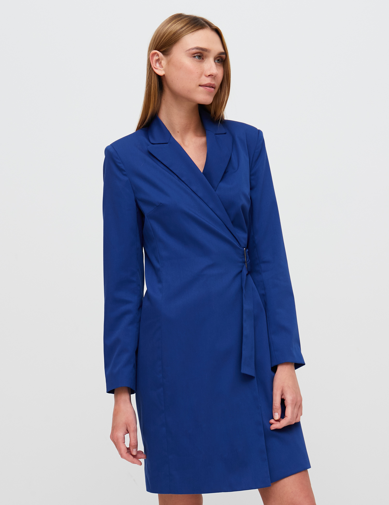 Картинка Синя сукня на запах