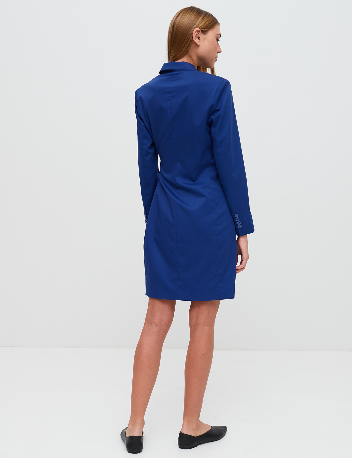 Картинка Синя сукня на запах