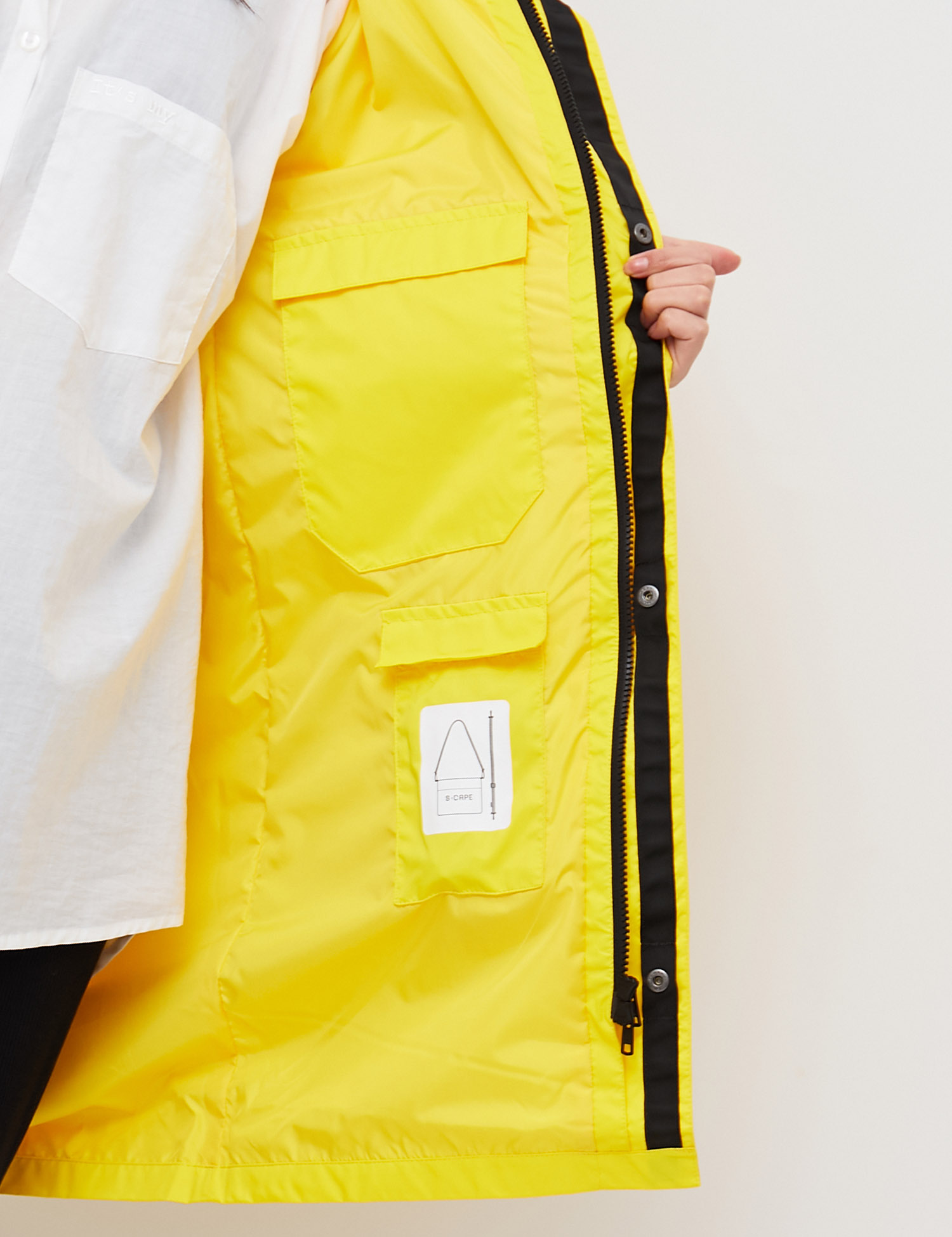 Image Жіночий жовтий дощовик