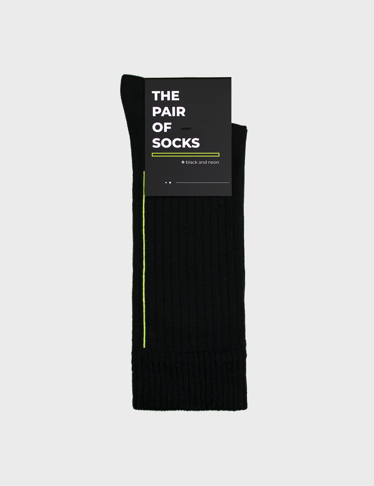 Картинка Жіночі чорні шкарпетки