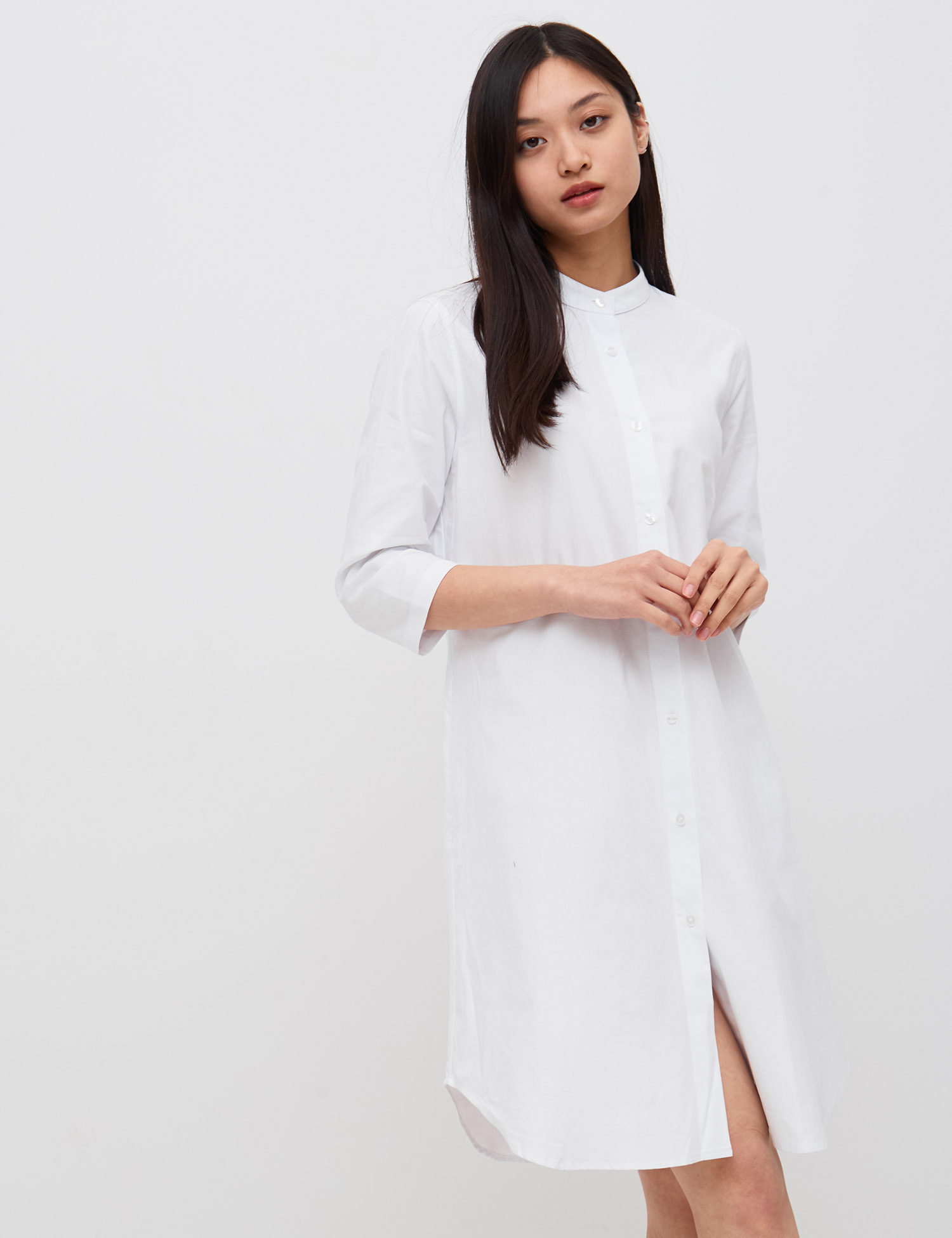 Картинка Біла сукня-сорочка