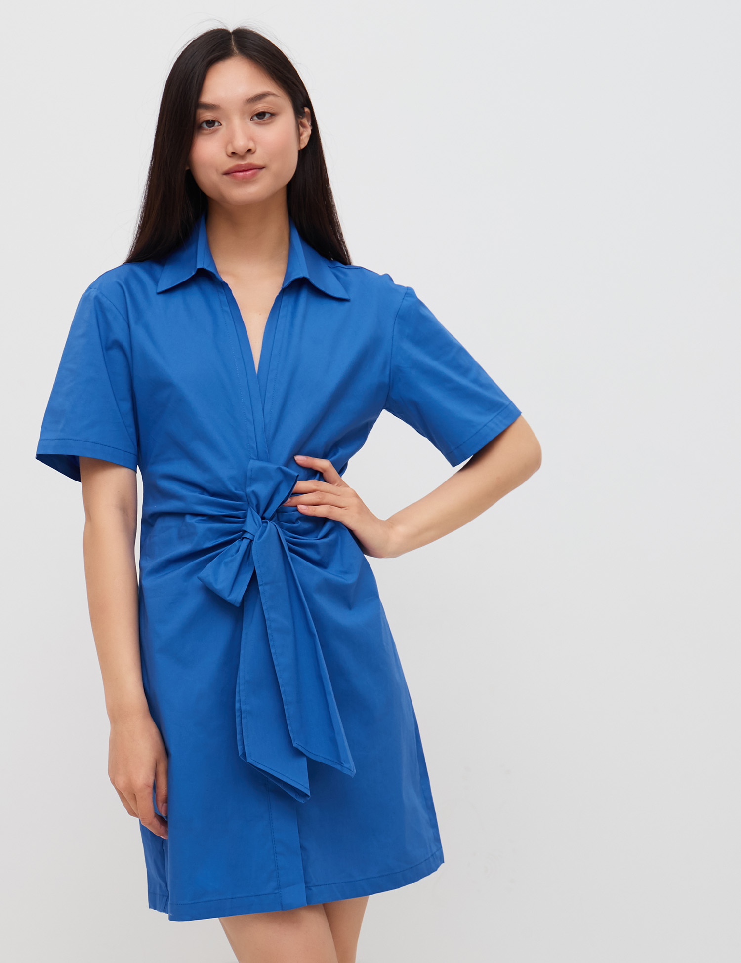 Картинка Синя сукня-сорочка