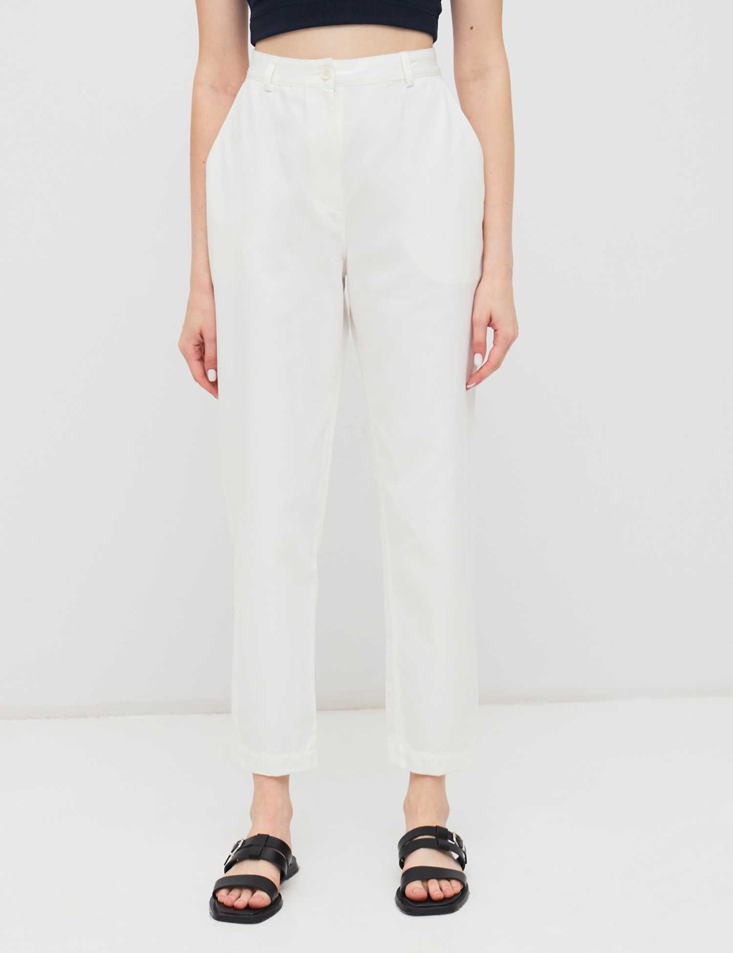 Картинка Жіночі бежеві брюки