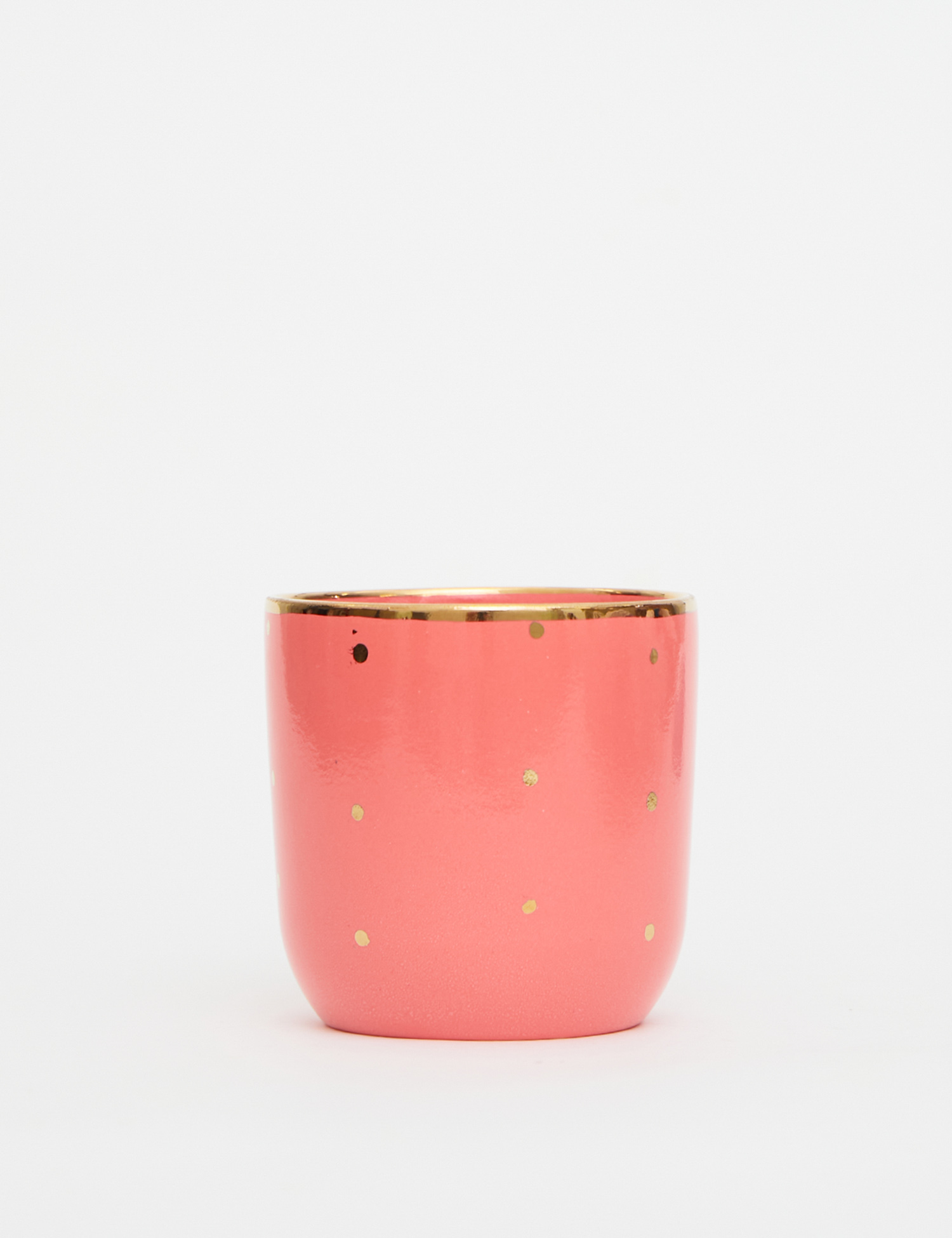 Картинка Рожева керамічна склянка