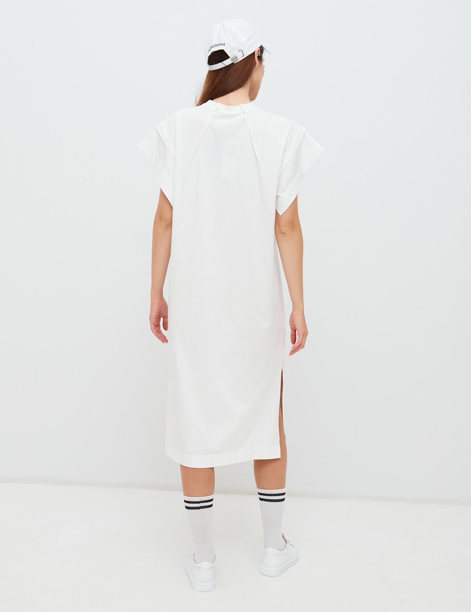 Image Біла сукня-футболка