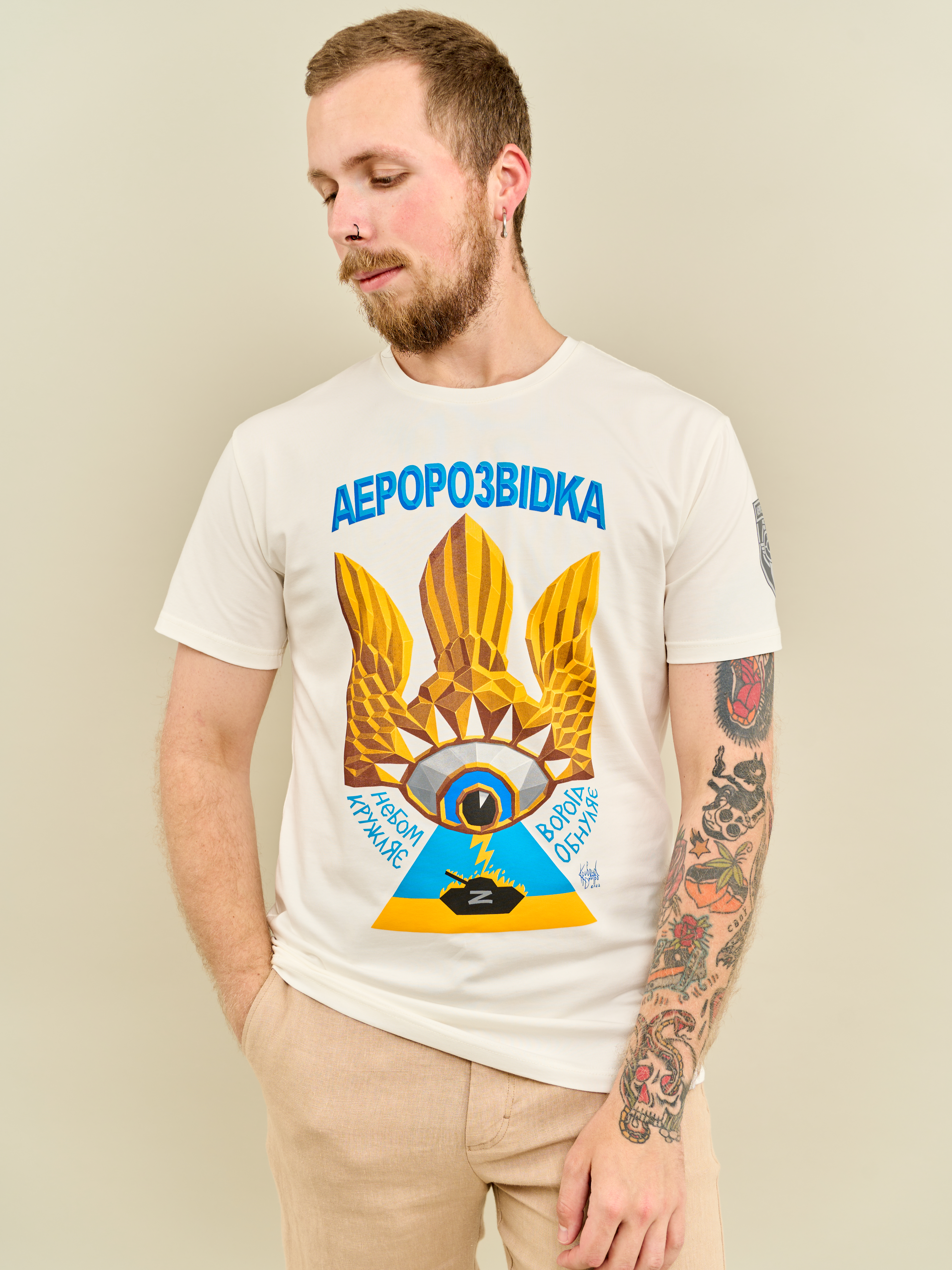 Картинка Футболка "Око" біла