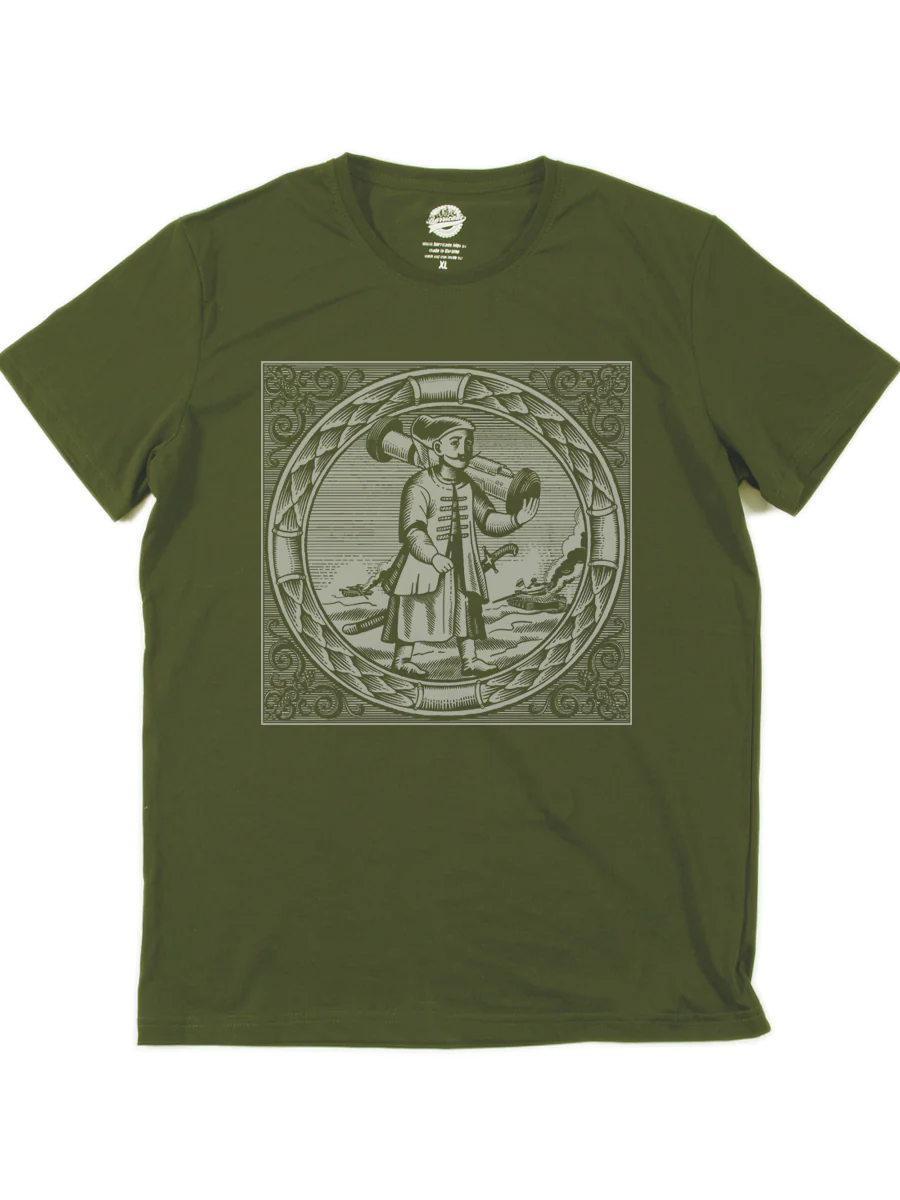 Картинка Чоловіча зелена футболка 