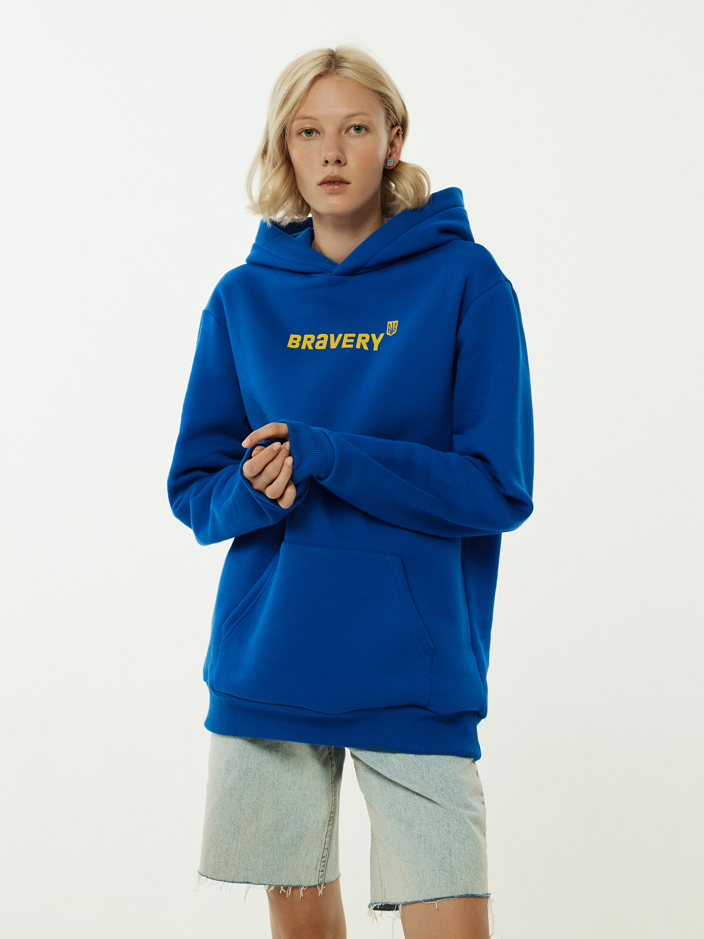 Картинка Синій худі Bravery