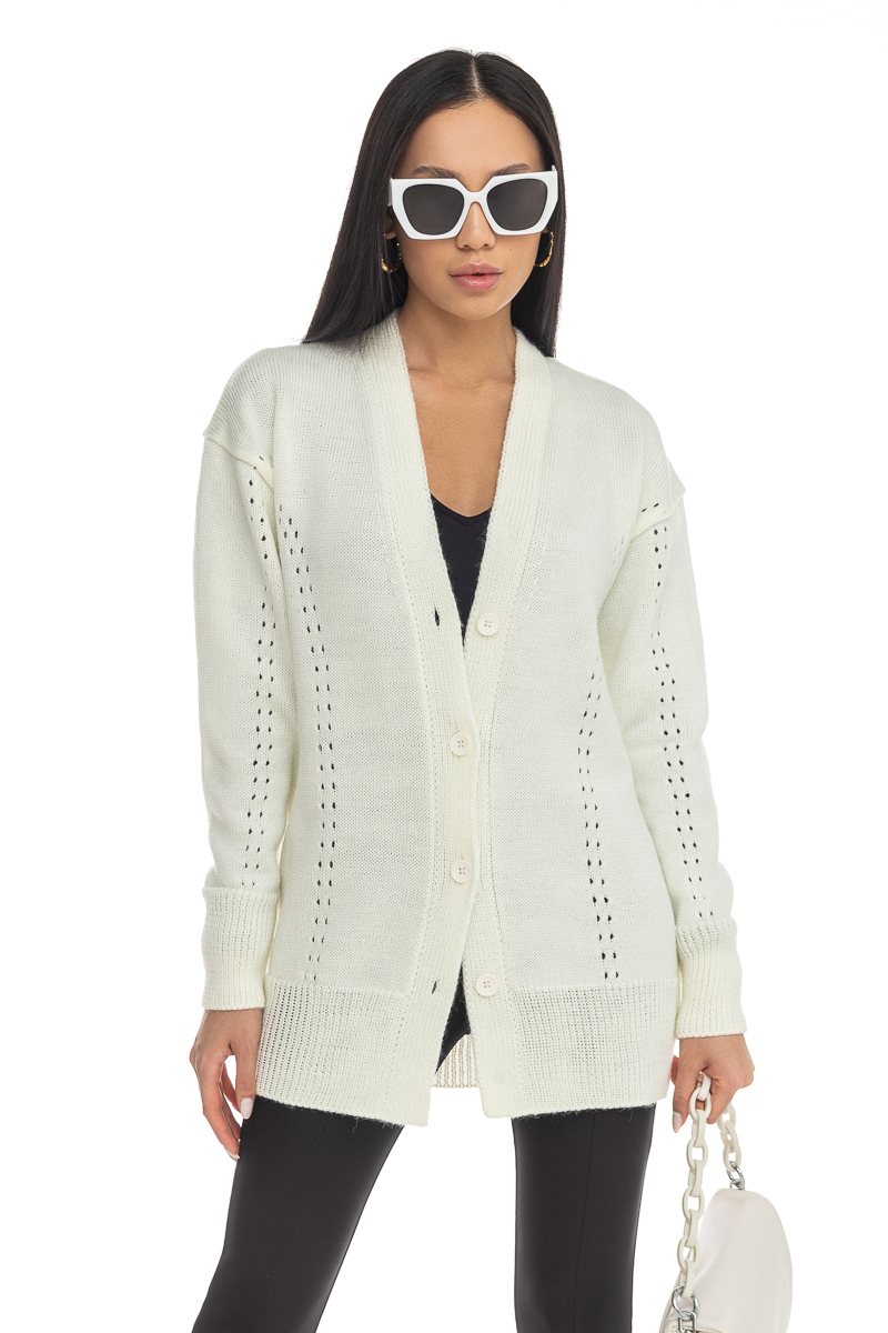 Картинка Кардиган білий