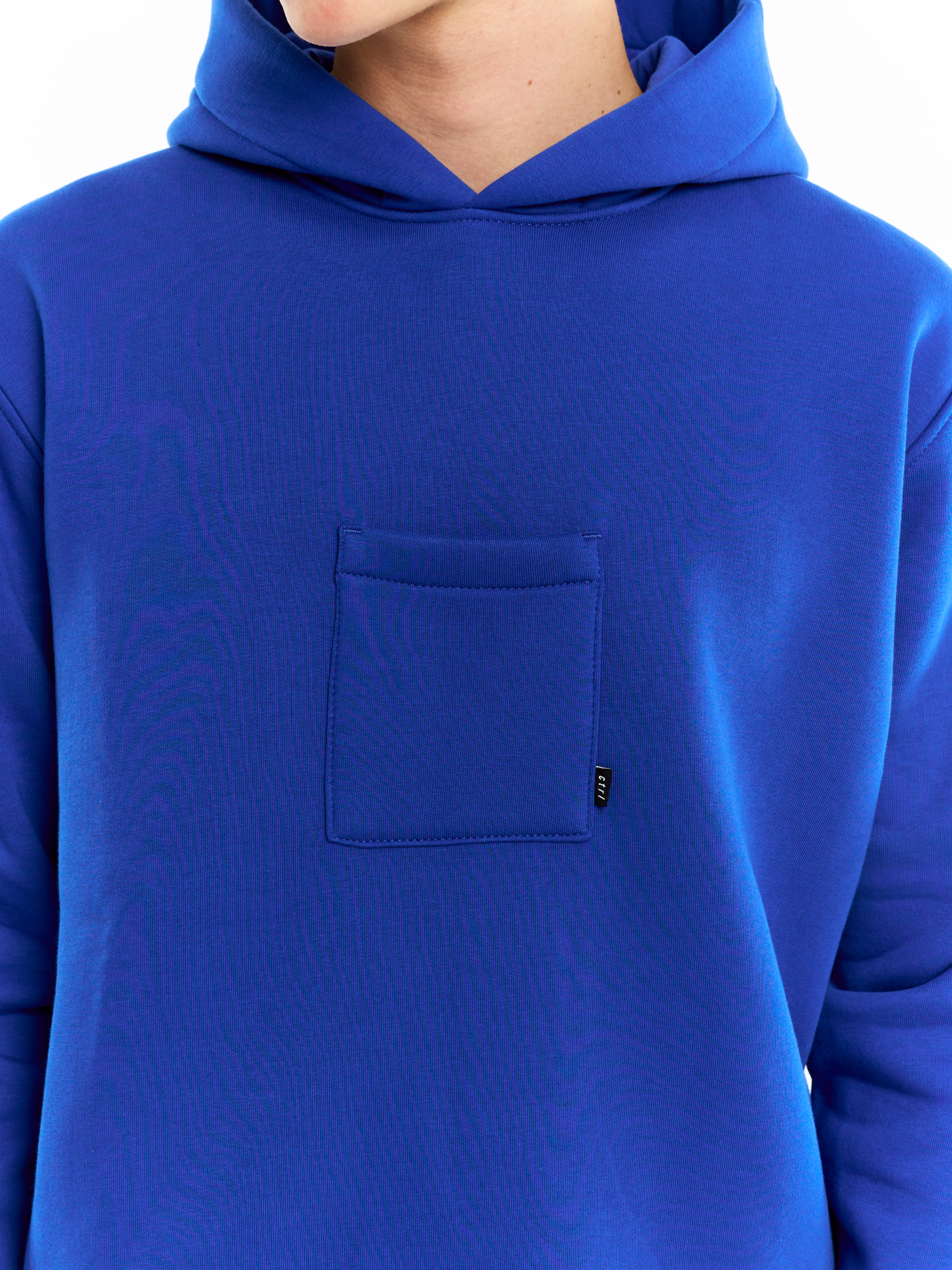 Картинка Худі з кишенею синє