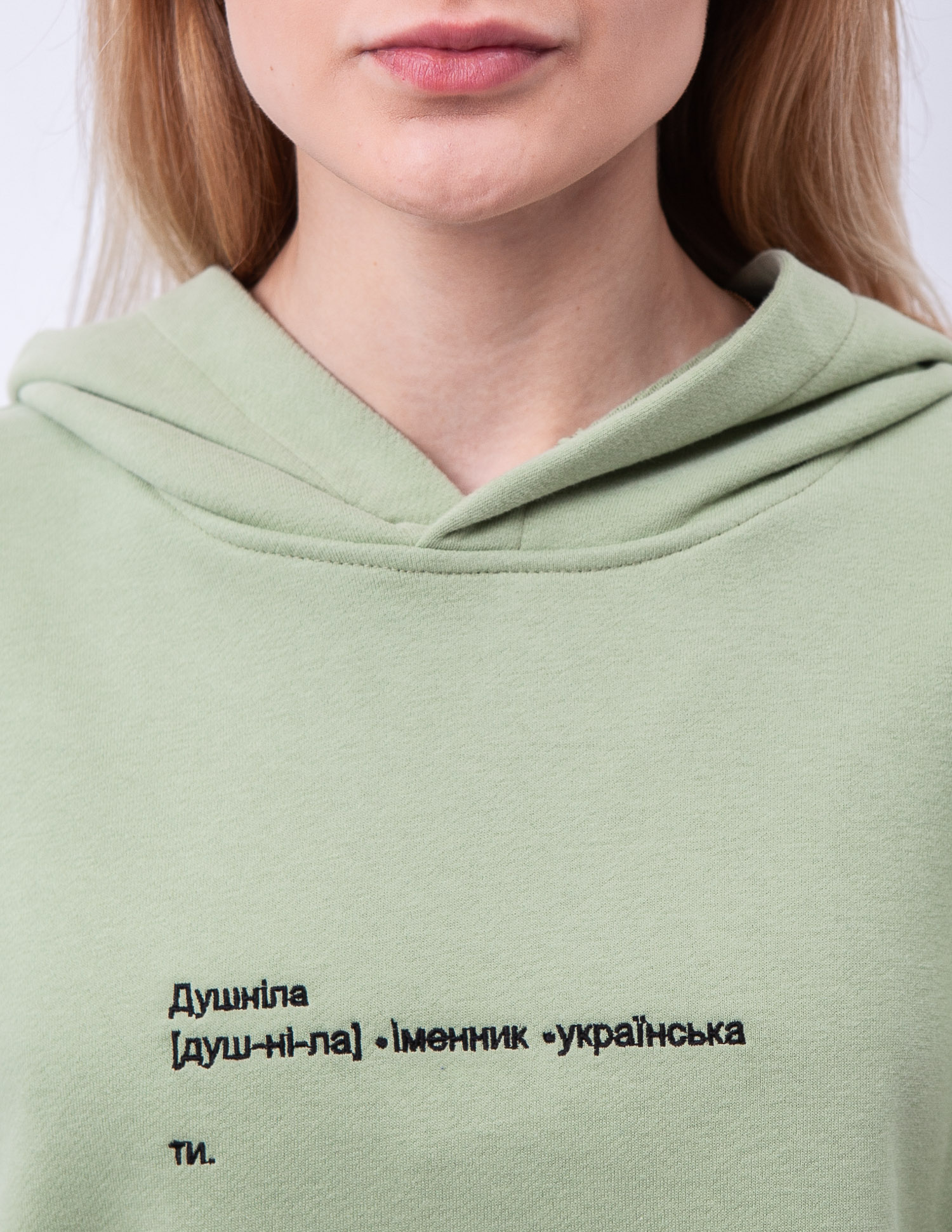 Картинка Світло-зелене худі