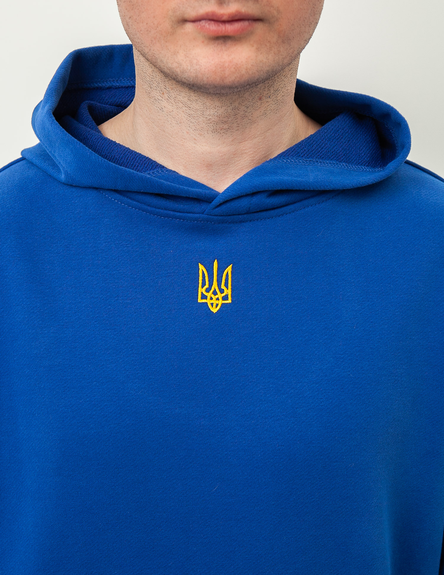Картинка Синє худі з гербом